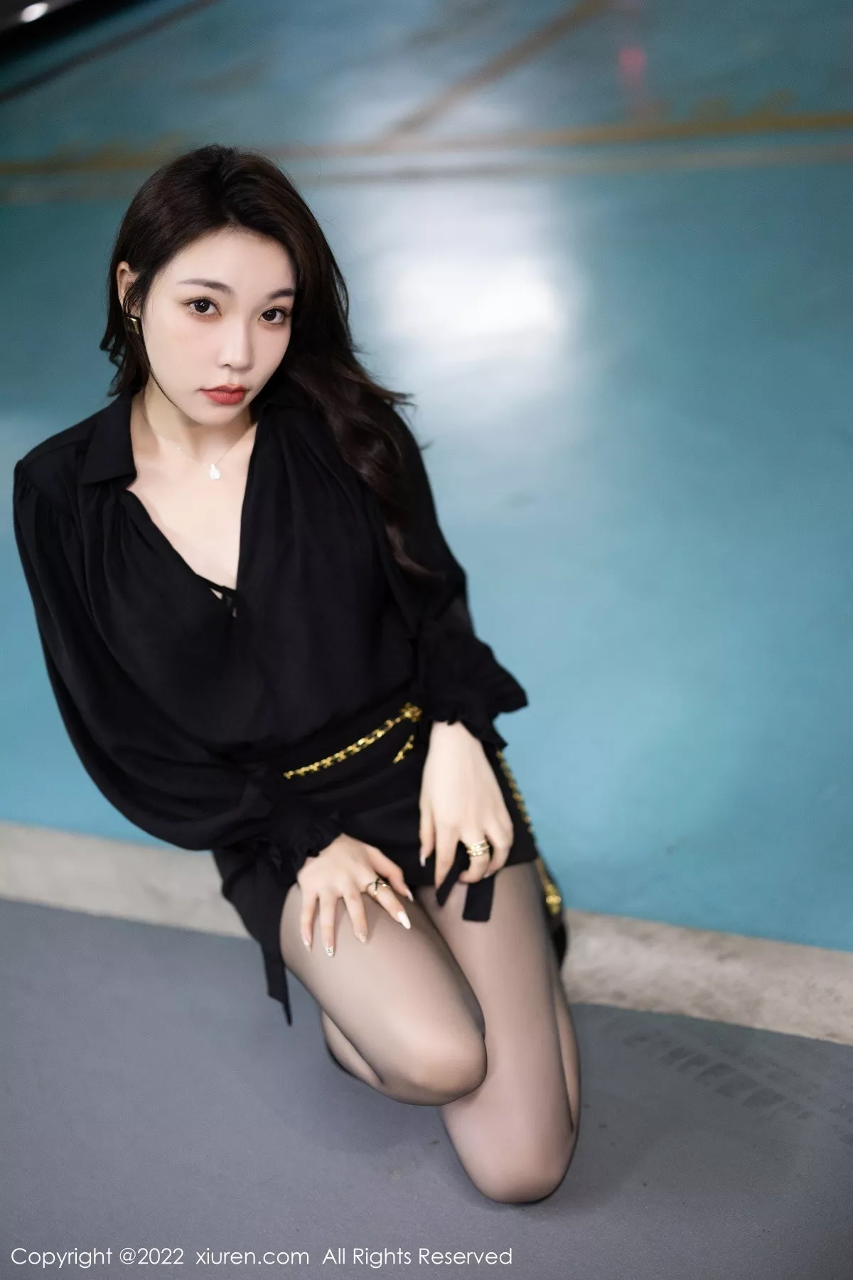 秀人集.com_[XiuRen秀人网]No.6033_女神徐莉芝Booty私房半脱露黑色情趣内衣配无内黑丝诱惑写真83P