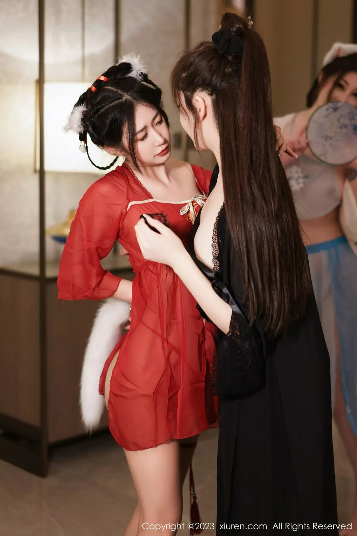 秀人集.com_[XiuRen秀人网]No.6170_模特合集女神妲己＆阿姣＆周妍希私房性感古装服饰完美诱惑写真86P