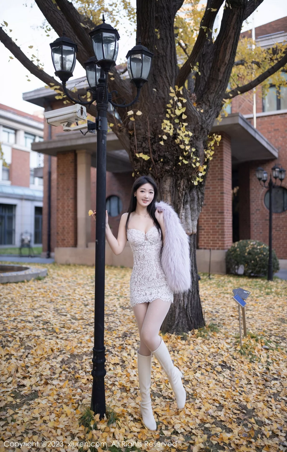 秀人集.com_[XiuRen秀人网]No.6331_模特唐安琪性感白色蕾丝吊带裙配开档白丝秀曼妙身姿诱惑写真79P