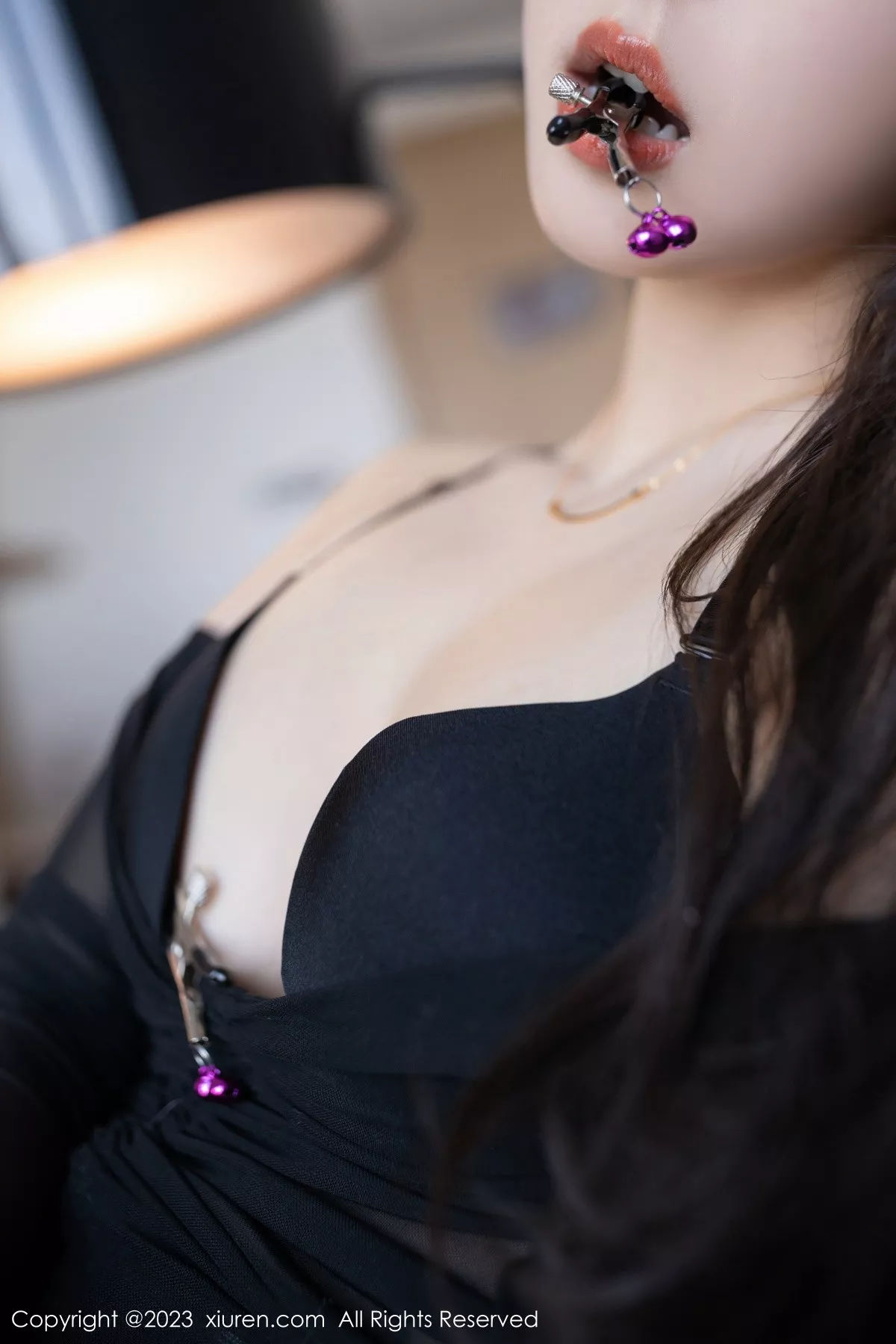 秀人集.com_[XiuRen秀人网]No.6442_模特唐安琪黑色轻透网纱衣配黑皮短裙露黑色内衣完美诱惑写真82P