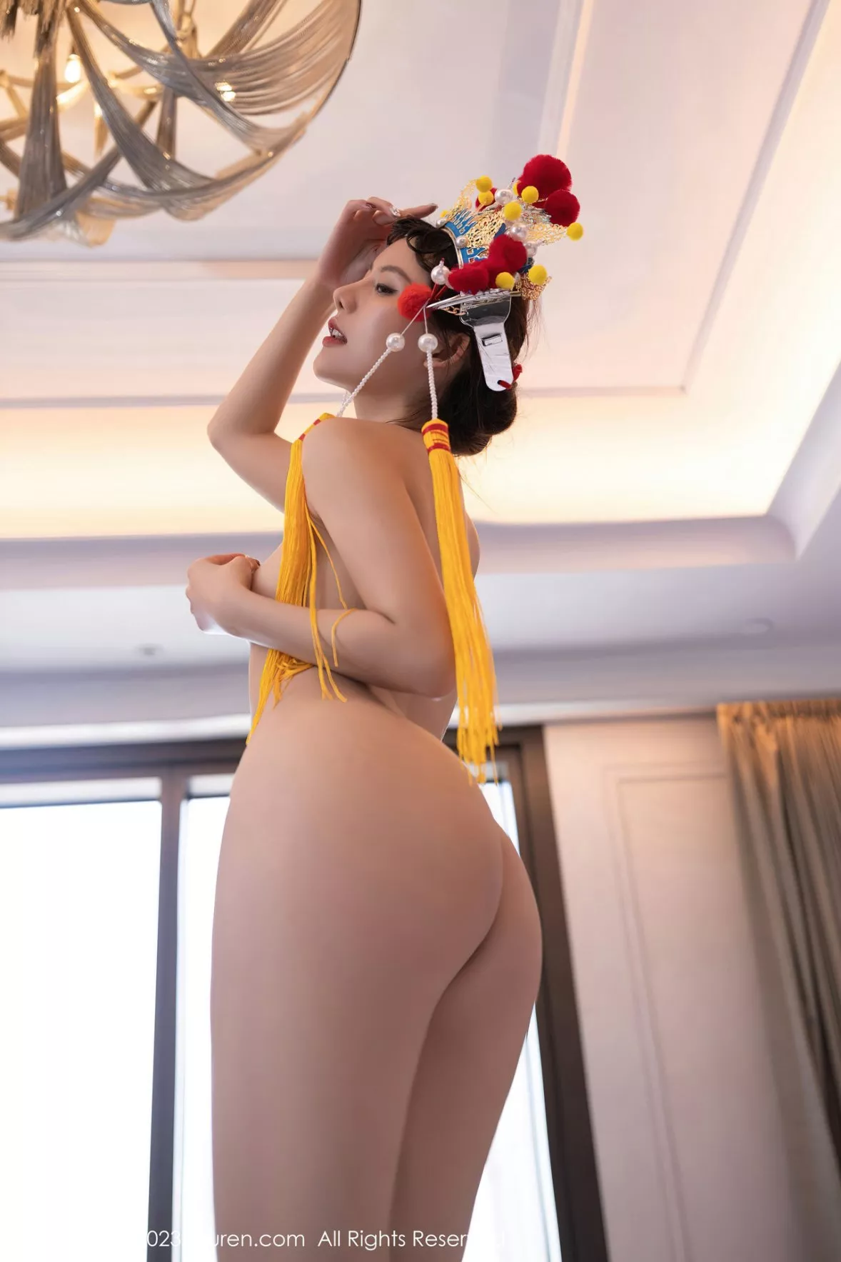 秀人集.com_[XiuRen秀人网]No.6308_模特就是阿朱啊喜庆花嫁主题私房半脱露曼妙绝美身姿诱惑写真81P