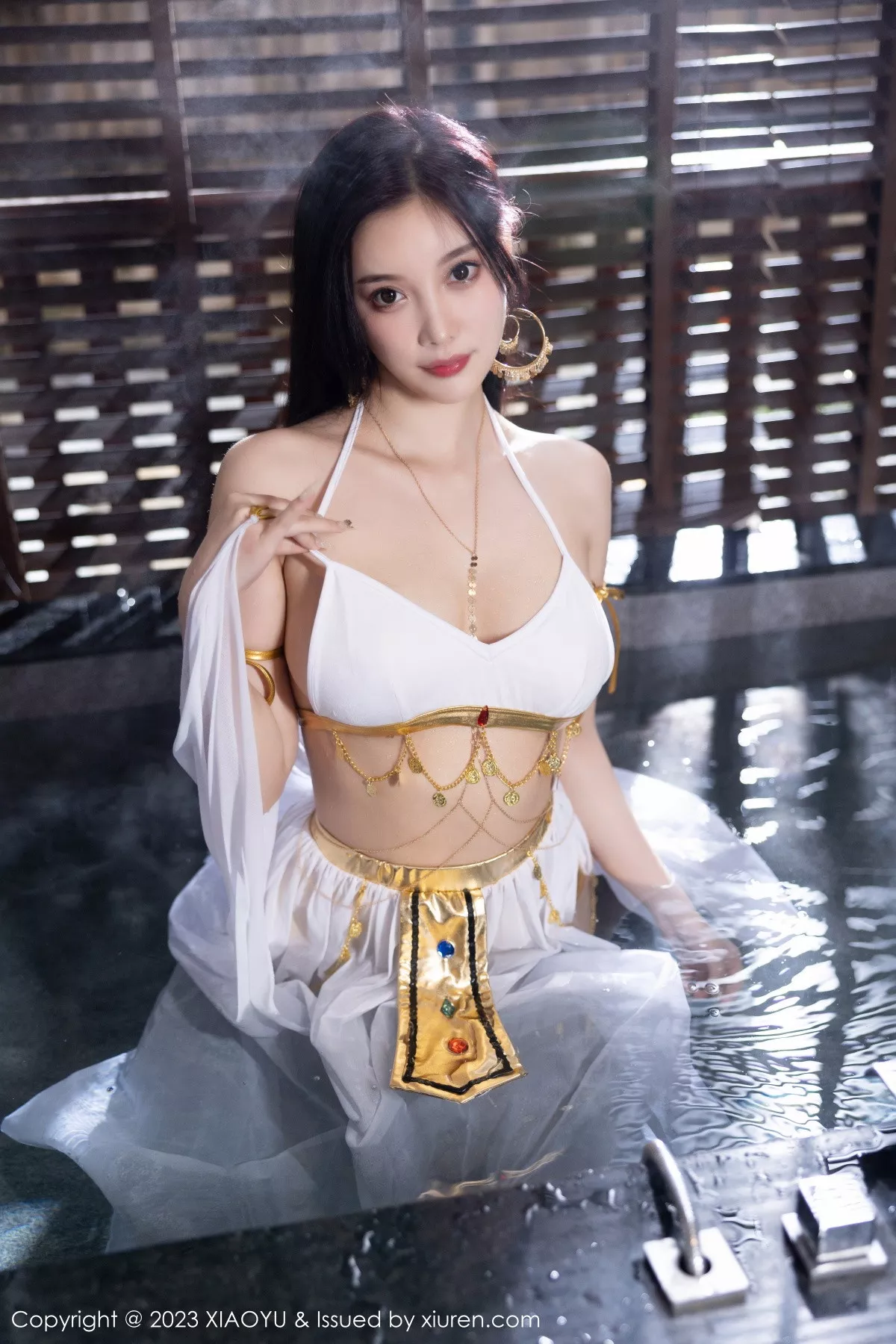 秀人集.com_[XiaoYu画语界]Vol.973_女神杨晨晨Yome性感白色诱人服饰秀完美绝伦身材撩人诱惑写真86P