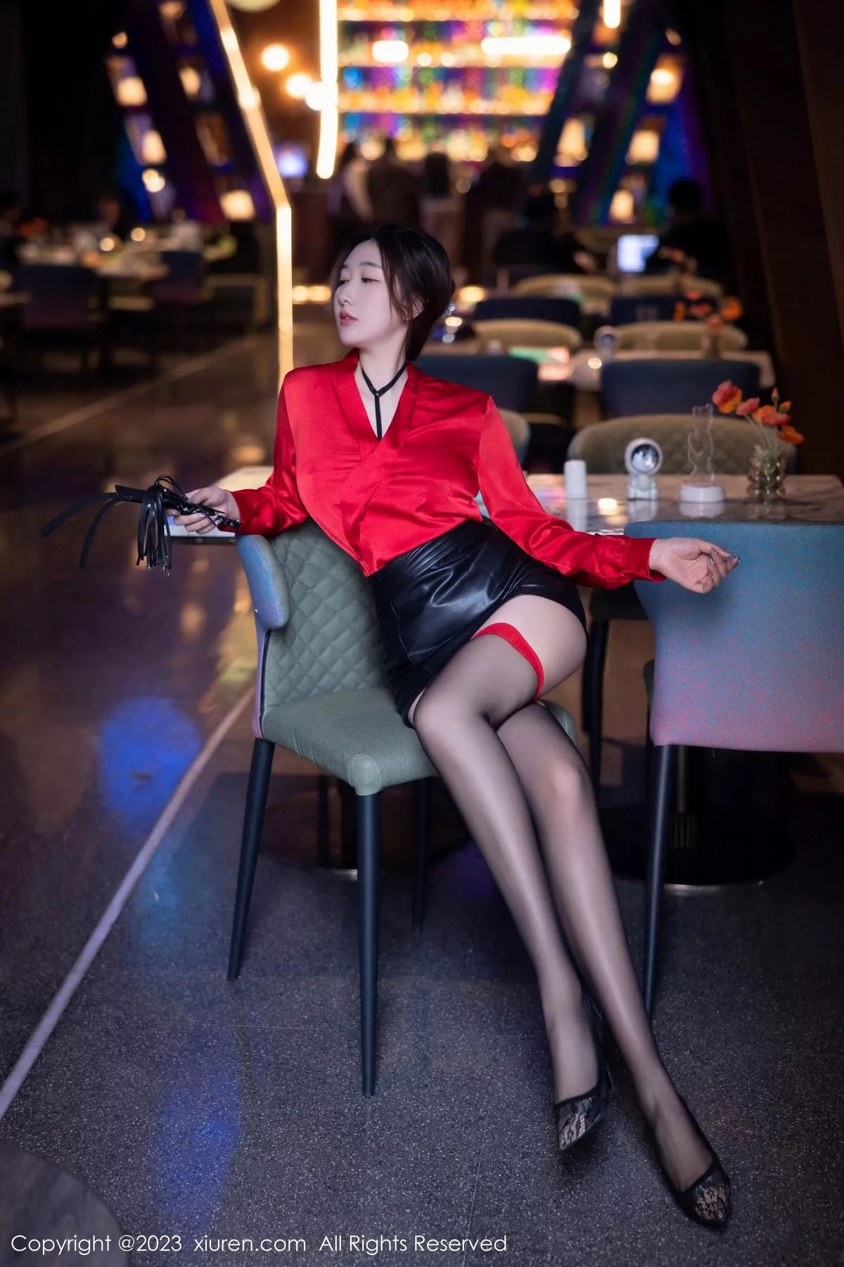 秀人集.com_[XiuRen秀人网]No.6529_模特江真真红色上衣配黑色短裙露花式内衣秀丰满身材诱惑写真88P