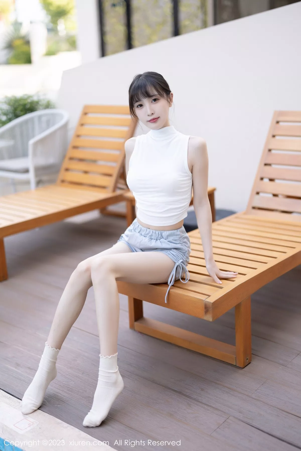 秀人集.com_[XiuRen秀人网]No.6455_模特林星阑蓝灰色连衣短裙露米色蕾丝内衣秀曼妙身姿诱惑写真83P