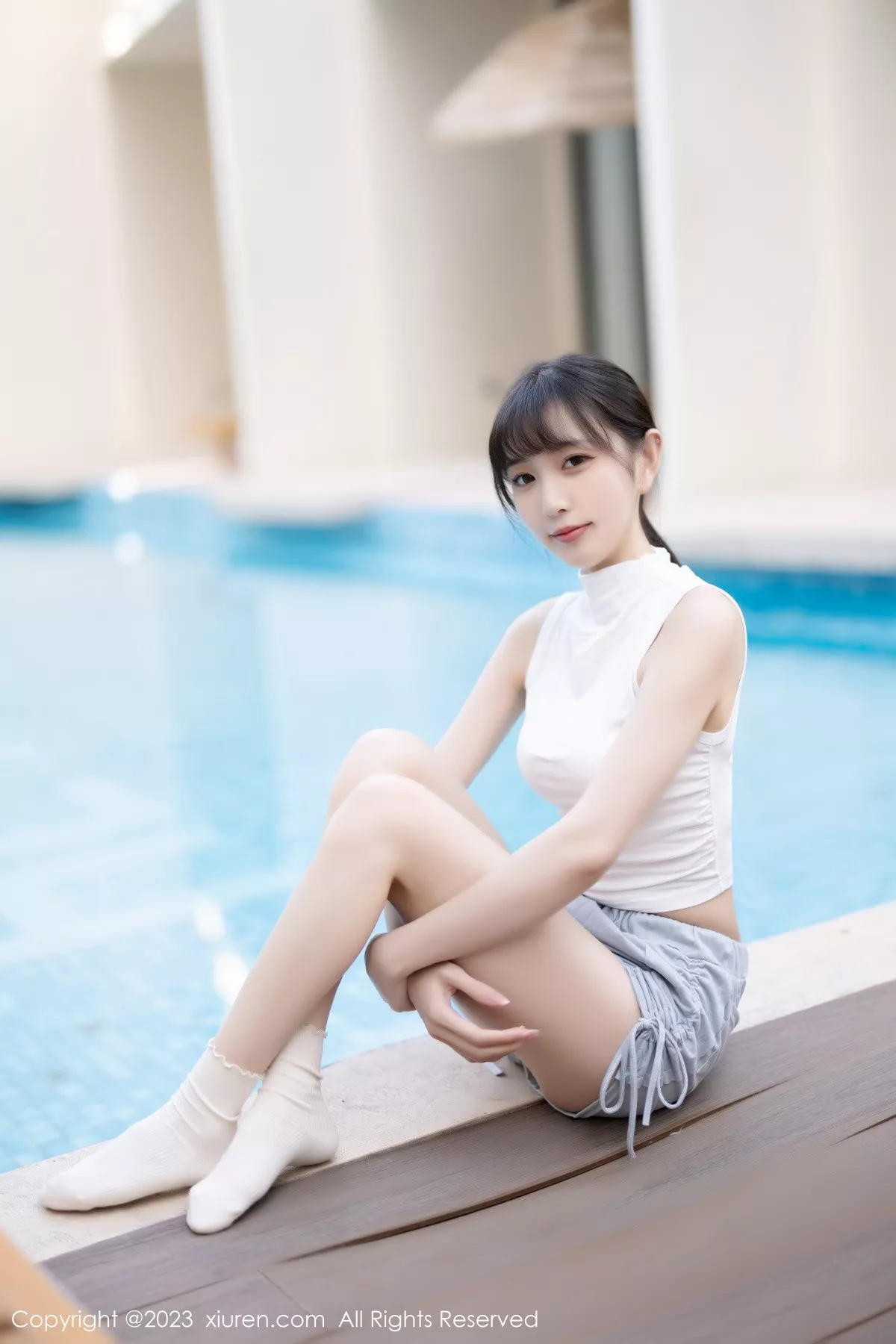 秀人集.com_[XiuRen秀人网]No.6455_模特林星阑蓝灰色连衣短裙露米色蕾丝内衣秀曼妙身姿诱惑写真83P