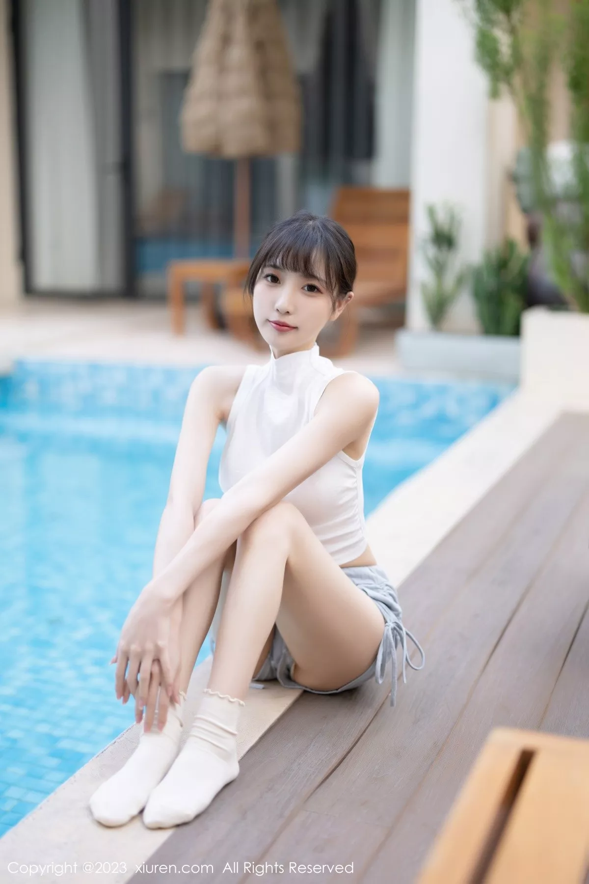 秀人集.com_[XiuRen秀人网]No.6455_模特林星阑蓝灰色连衣短裙露米色蕾丝内衣秀曼妙身姿诱惑写真83P