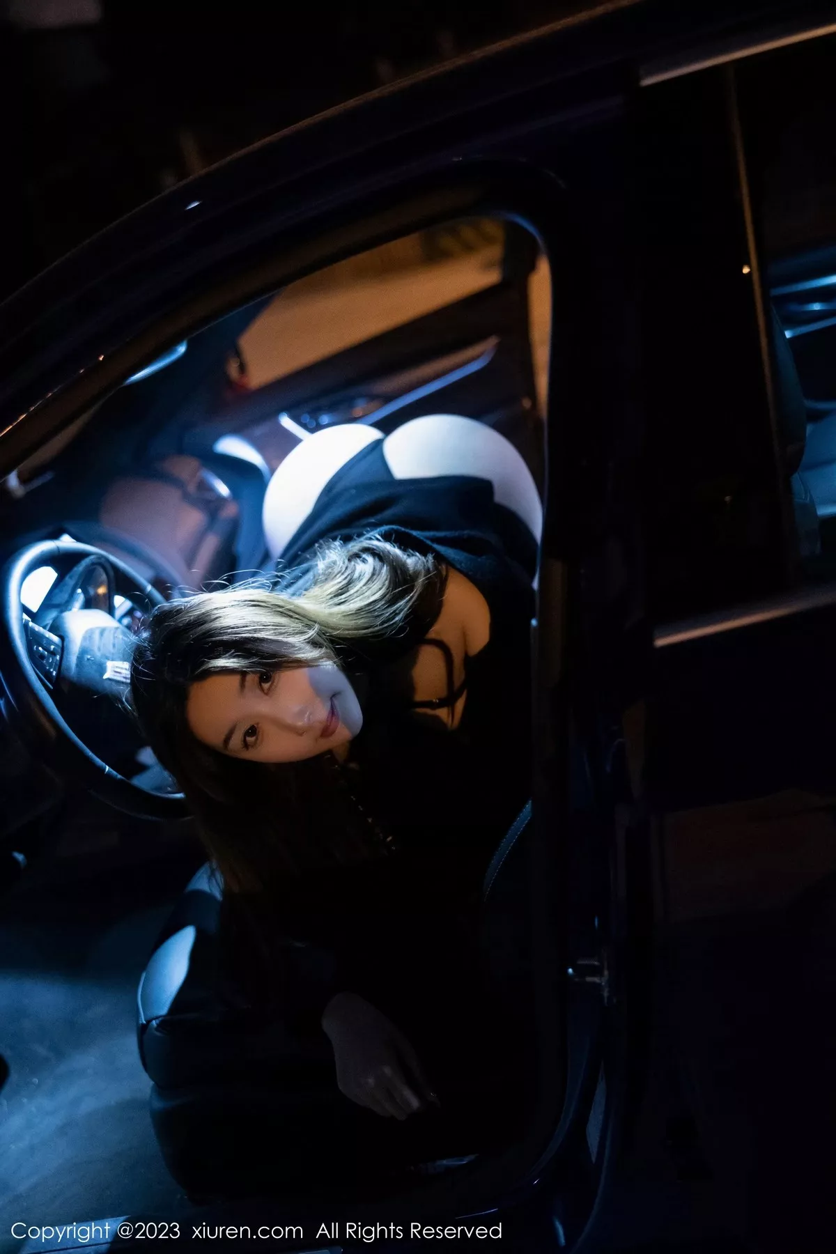 秀人集.com_[XiuRen秀人网]No.6650_模特江真真性感黑色薄透情趣内衣配黑丝吊袜秀惹火身材诱惑写真88P