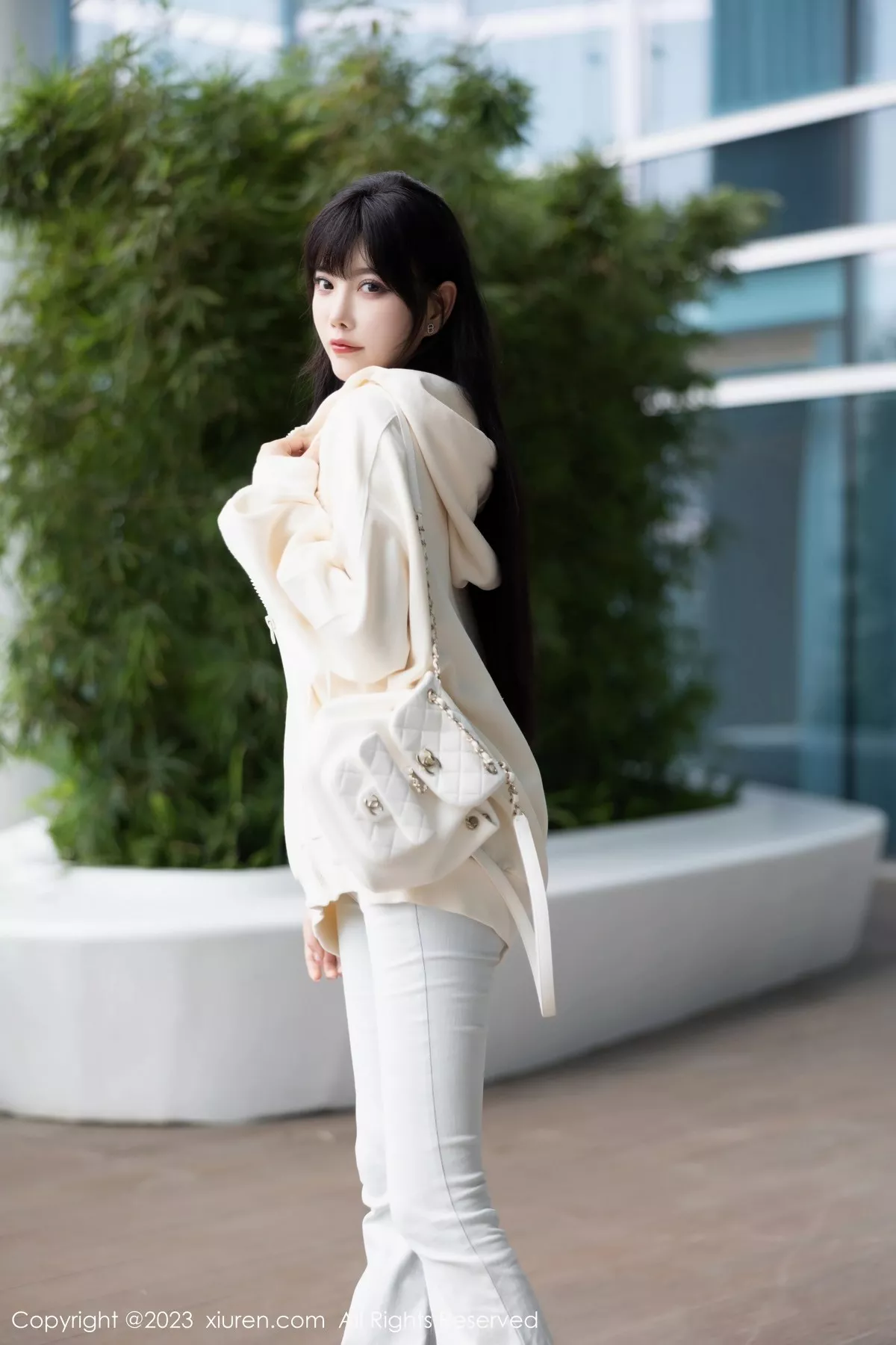 秀人集.com_[XiuRen秀人网]No.6707_女神杨晨晨Yome私房性感浅色内衣配超薄无内肉丝完美诱惑写真90P