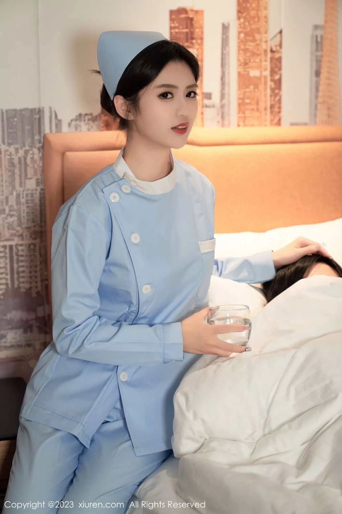 秀人集.com_[XiuRen秀人网]No.6745_模特浅浅Danny淡蓝护士服露粉色情趣服饰秀豪乳极致诱惑写真85P