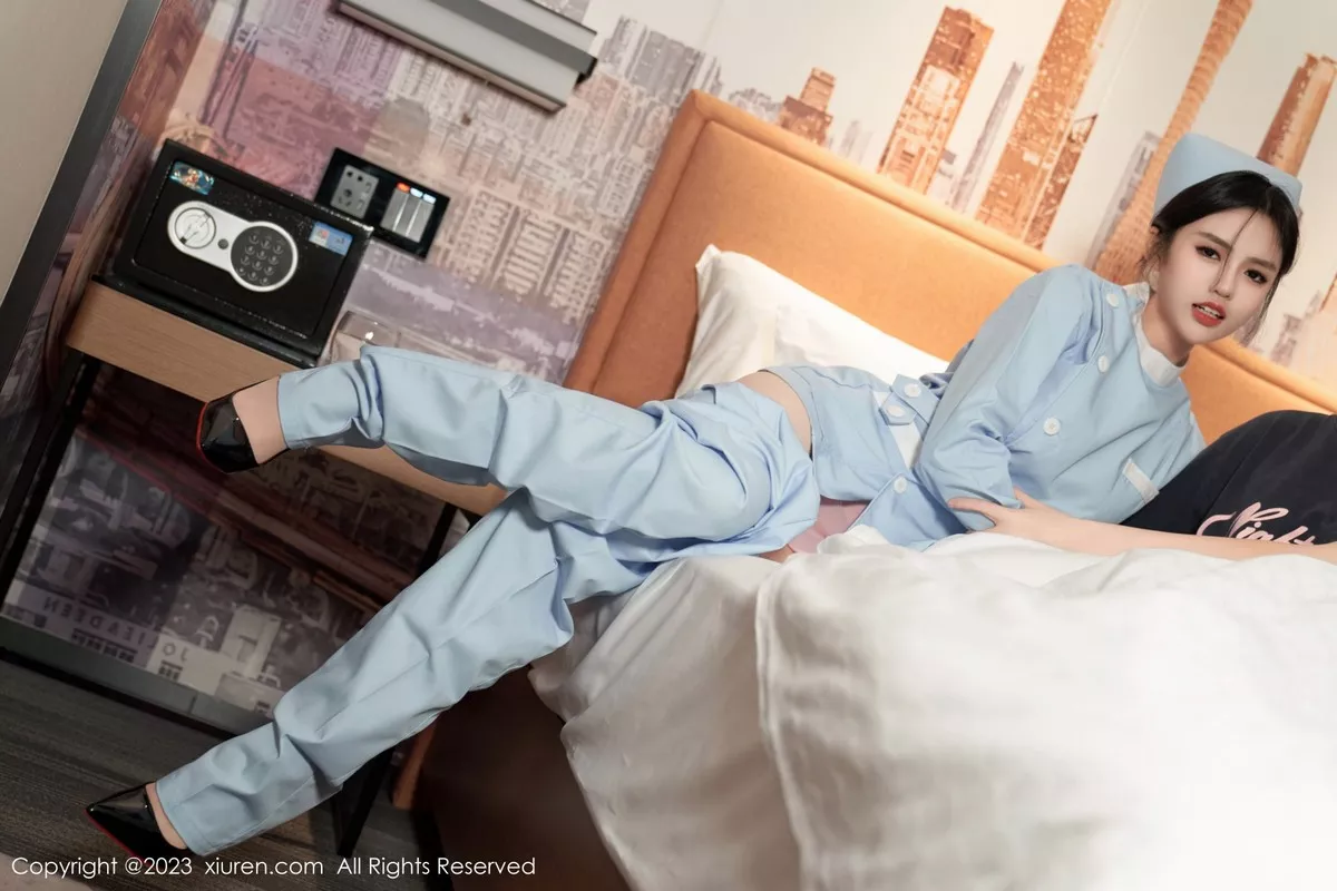 秀人集.com_[XiuRen秀人网]No.6745_模特浅浅Danny淡蓝护士服露粉色情趣服饰秀豪乳极致诱惑写真85P