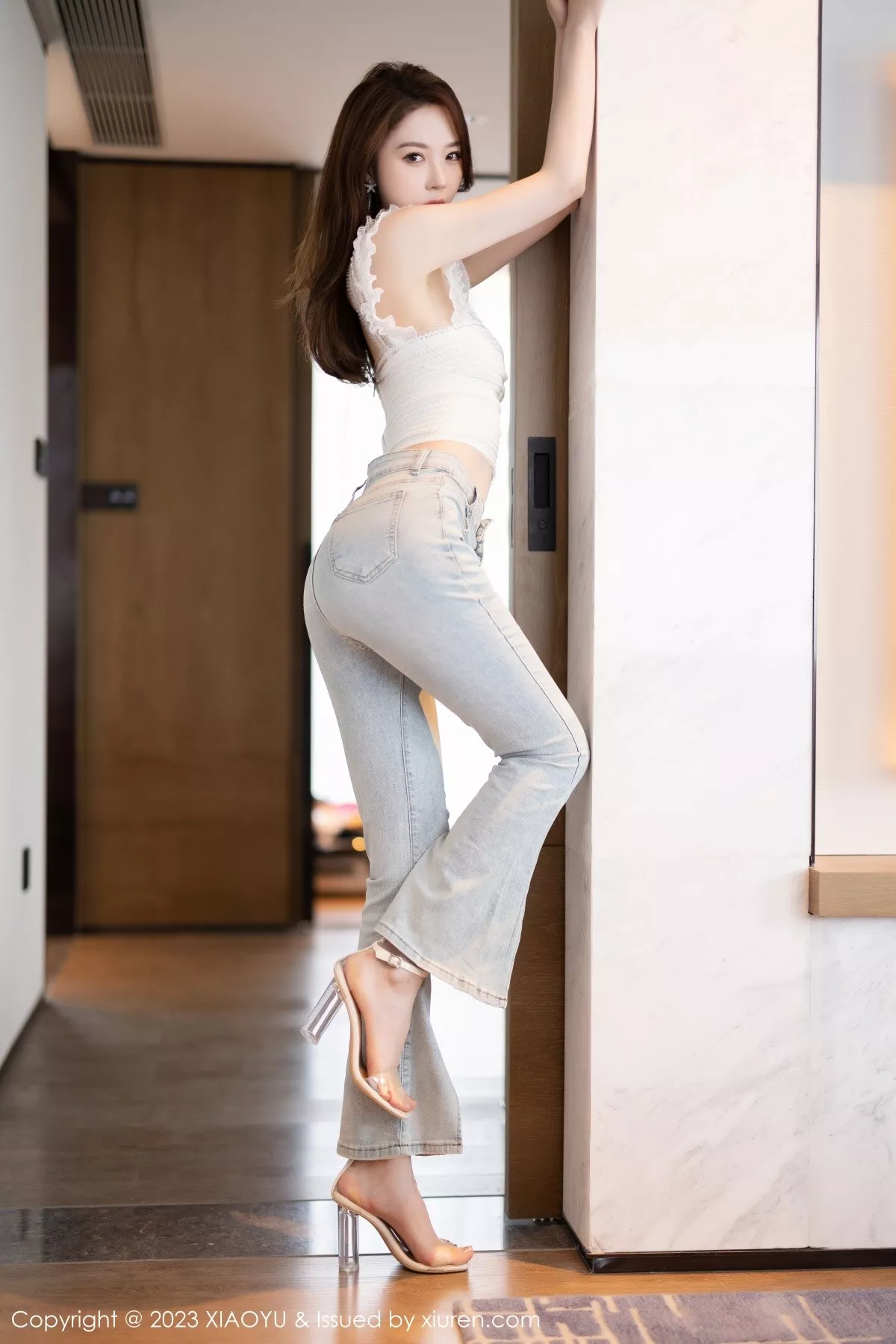 秀人集.com_[XiaoYu画语界]Vol.1039_模特梦心玥白色抹胸内衣+粉色情趣护士服秀曼妙身姿诱惑写真96P