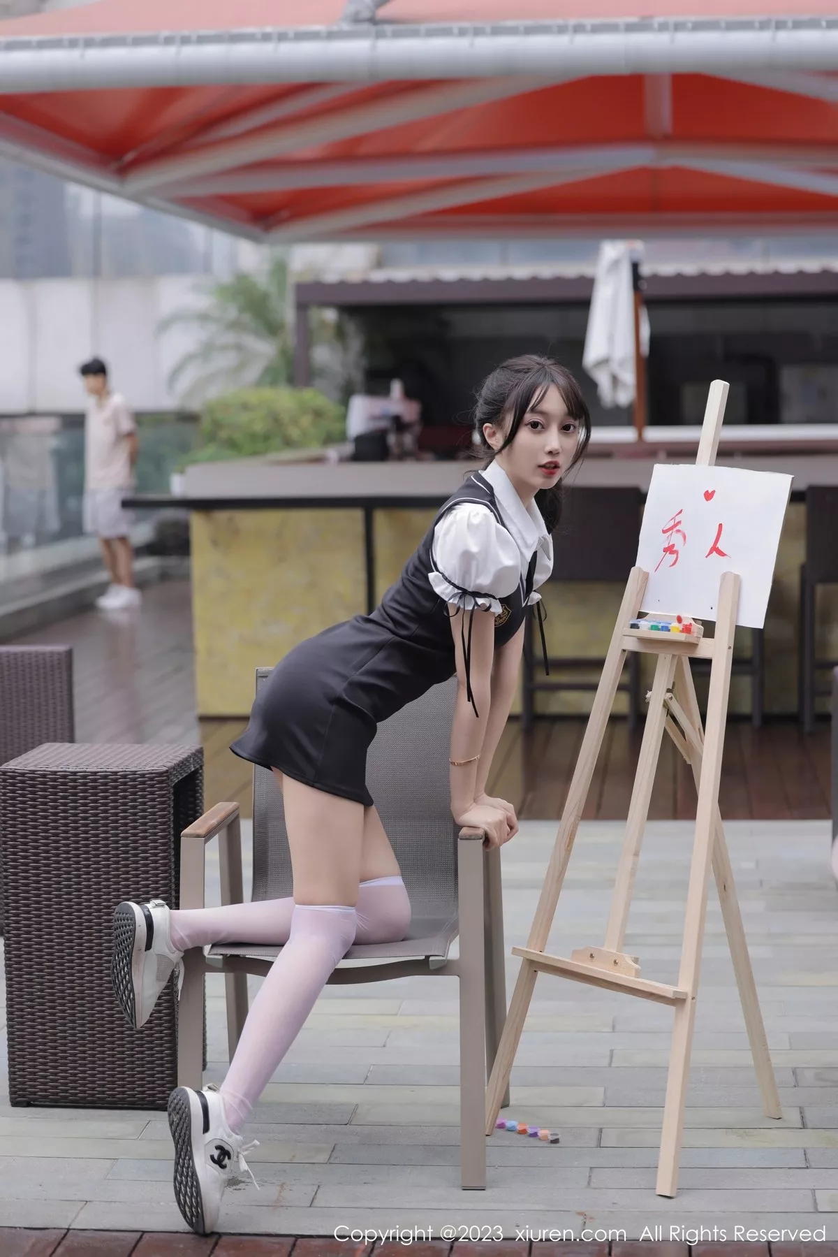 秀人集.com_[XiuRen秀人网]No.6889_模特玥儿玥er脱性感白T露白色内衣配白丝袜秀曼妙身姿诱惑写真72P