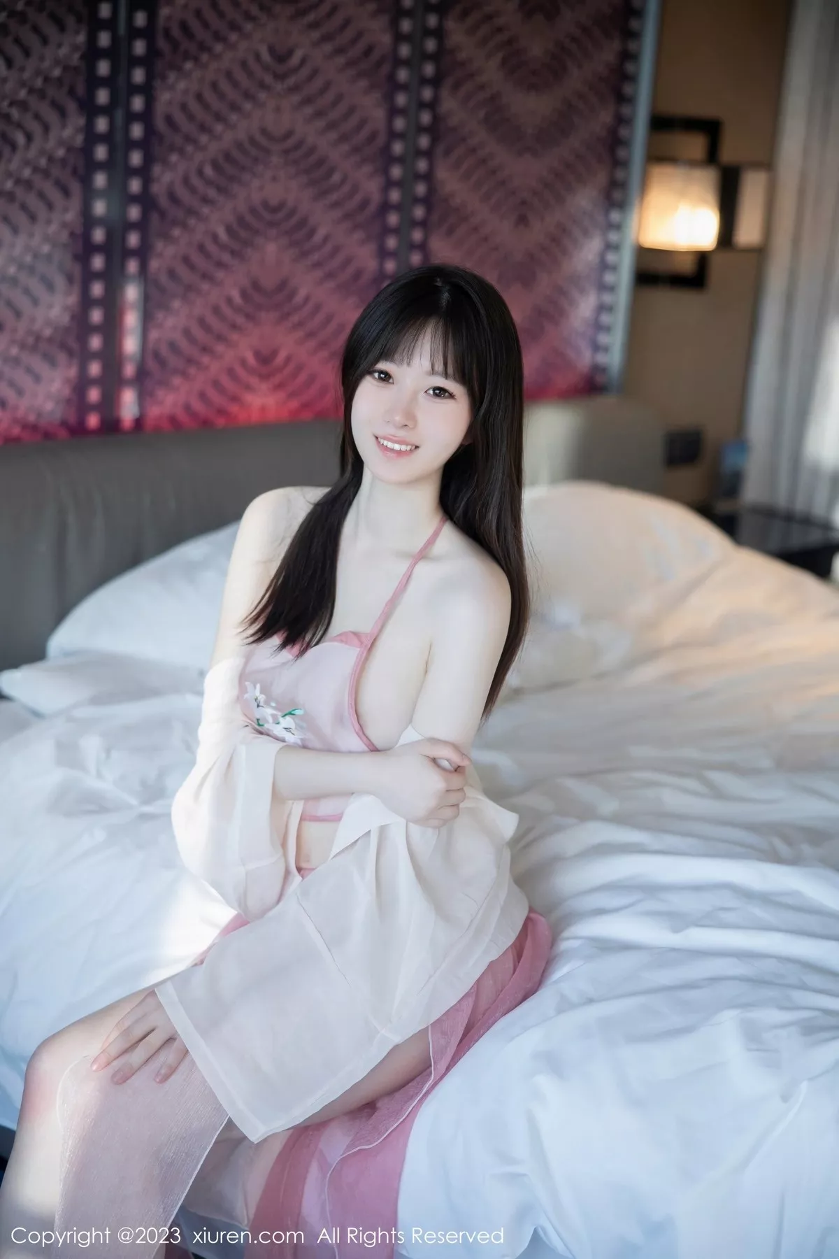 秀人集.com_[XiuRen秀人网]No.6926_新人模特林悠悠私房性感粉色古装服饰秀曼妙身姿迷人诱惑写真77P