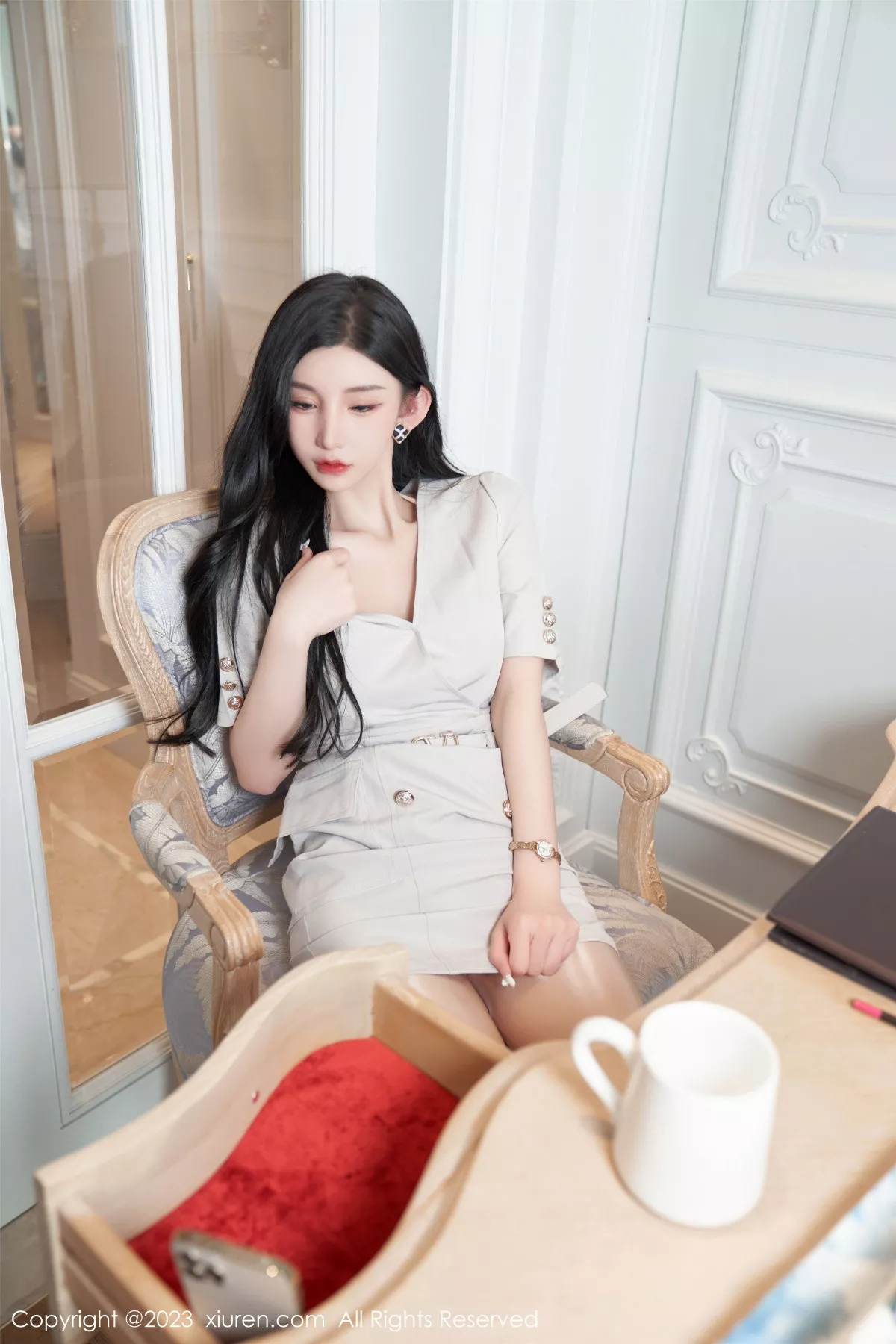 秀人集.com_[XiuRen秀人网]No.7157_女神周于希Sally办公室剧情肉色薄透连体衣秀火辣身材诱惑写真100P