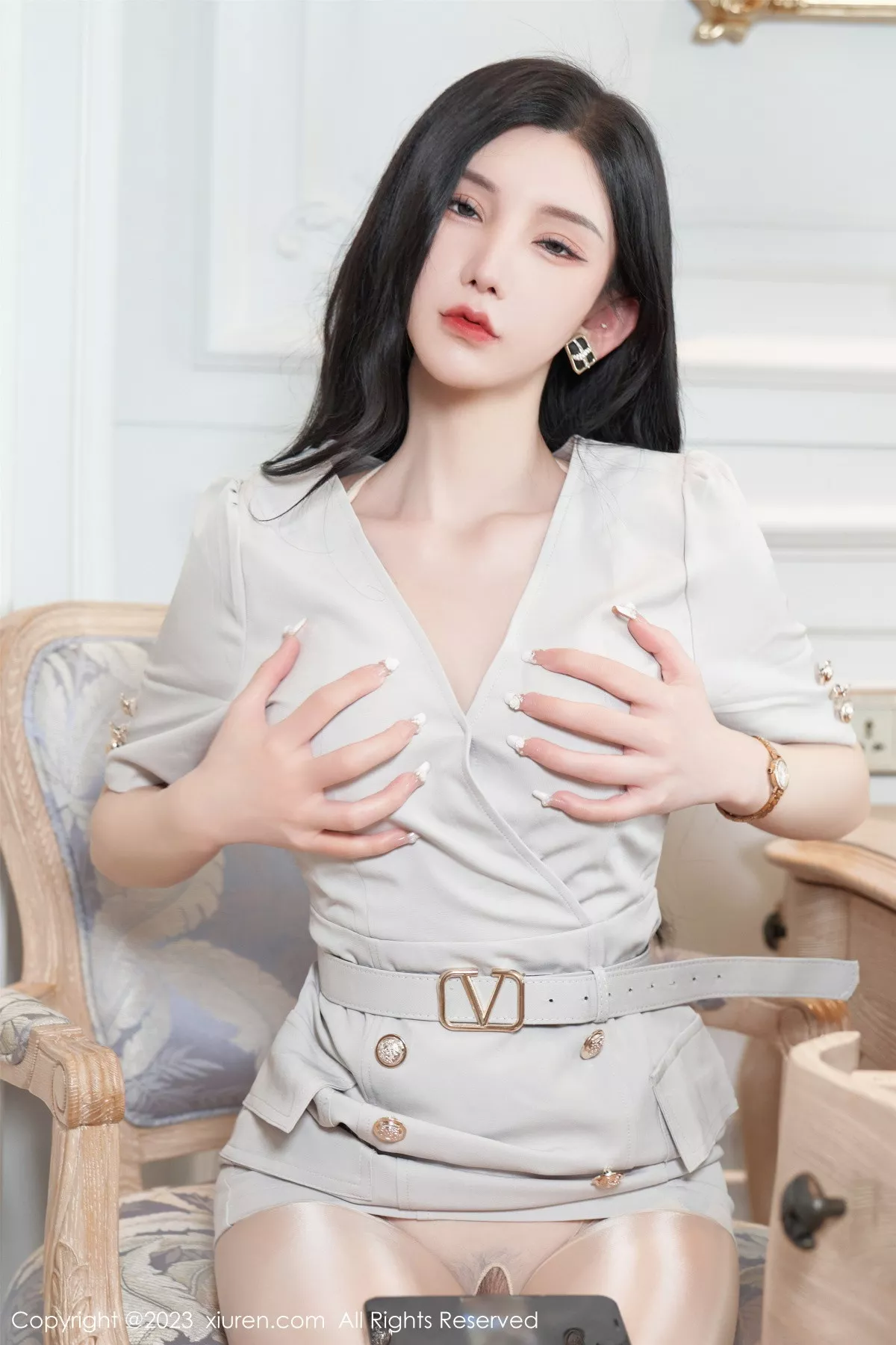 秀人集.com_[XiuRen秀人网]No.7157_女神周于希Sally办公室剧情肉色薄透连体衣秀火辣身材诱惑写真100P