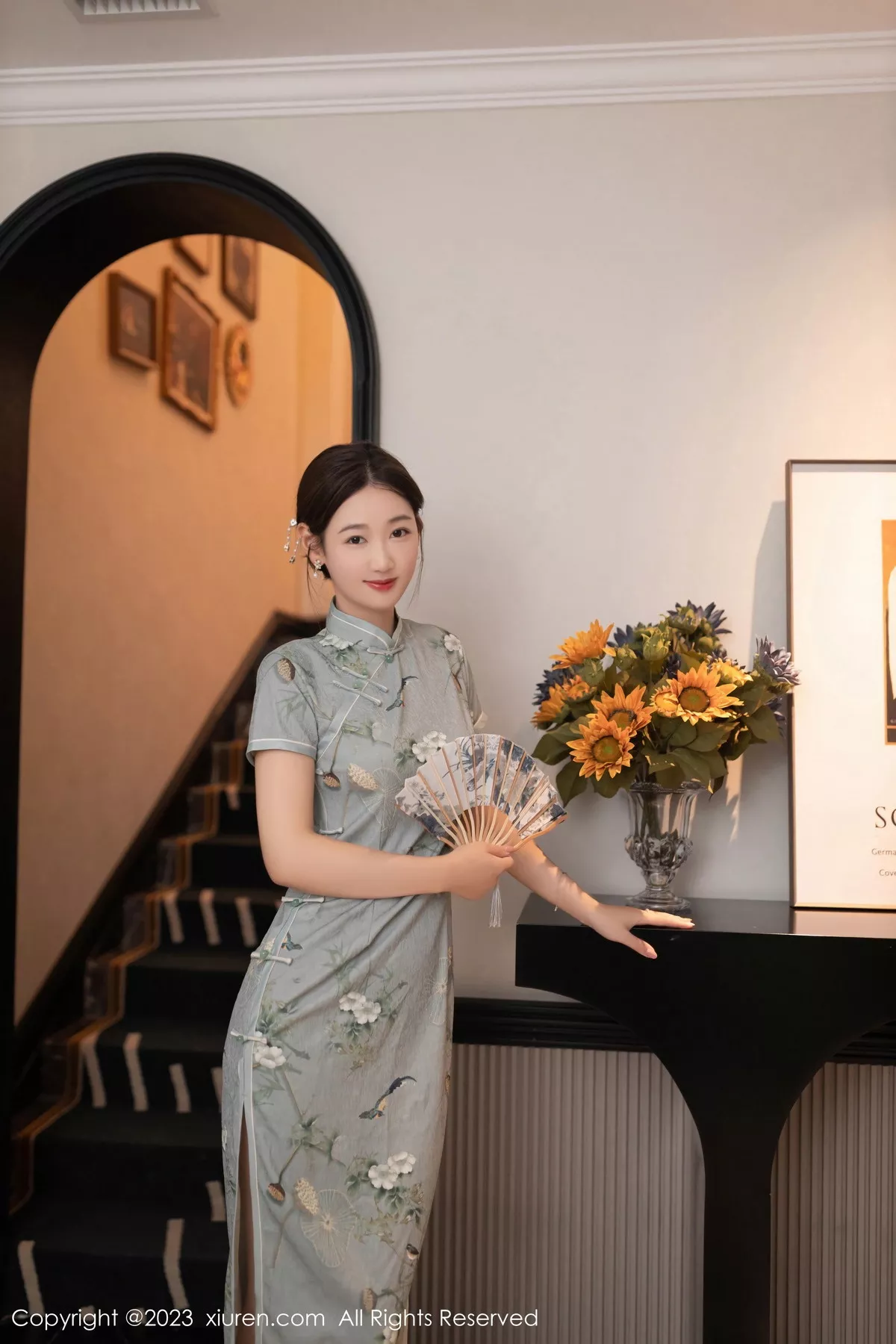 秀人集.com_[XiuRen秀人网]No.7232_模特唐安琪私房浴室性感浅色内衣配原色丝袜秀曼妙身姿诱惑写真76P