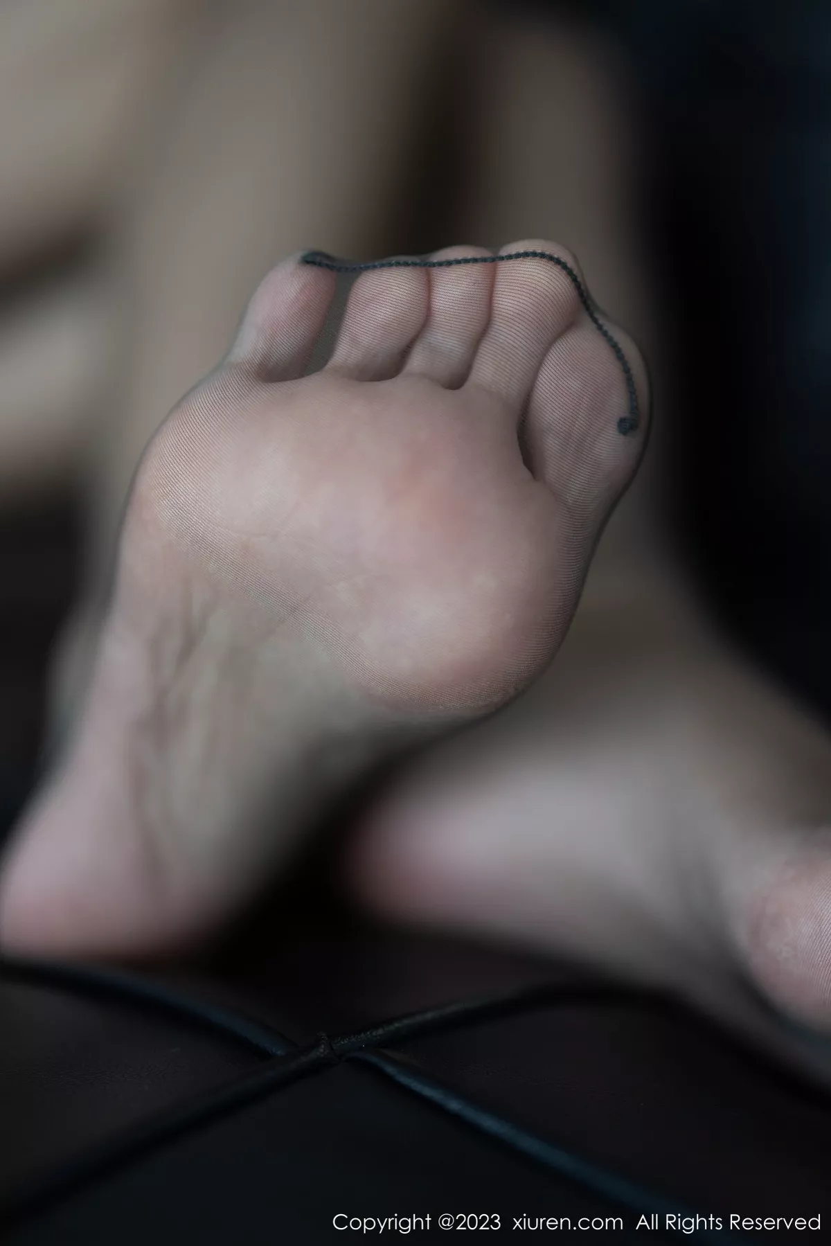 秀人集.com_[XiuRen秀人网]No.7387_模特可乐Vicky性感白上衣配杏色短裙露超薄黑丝秀美腿诱惑写真82P