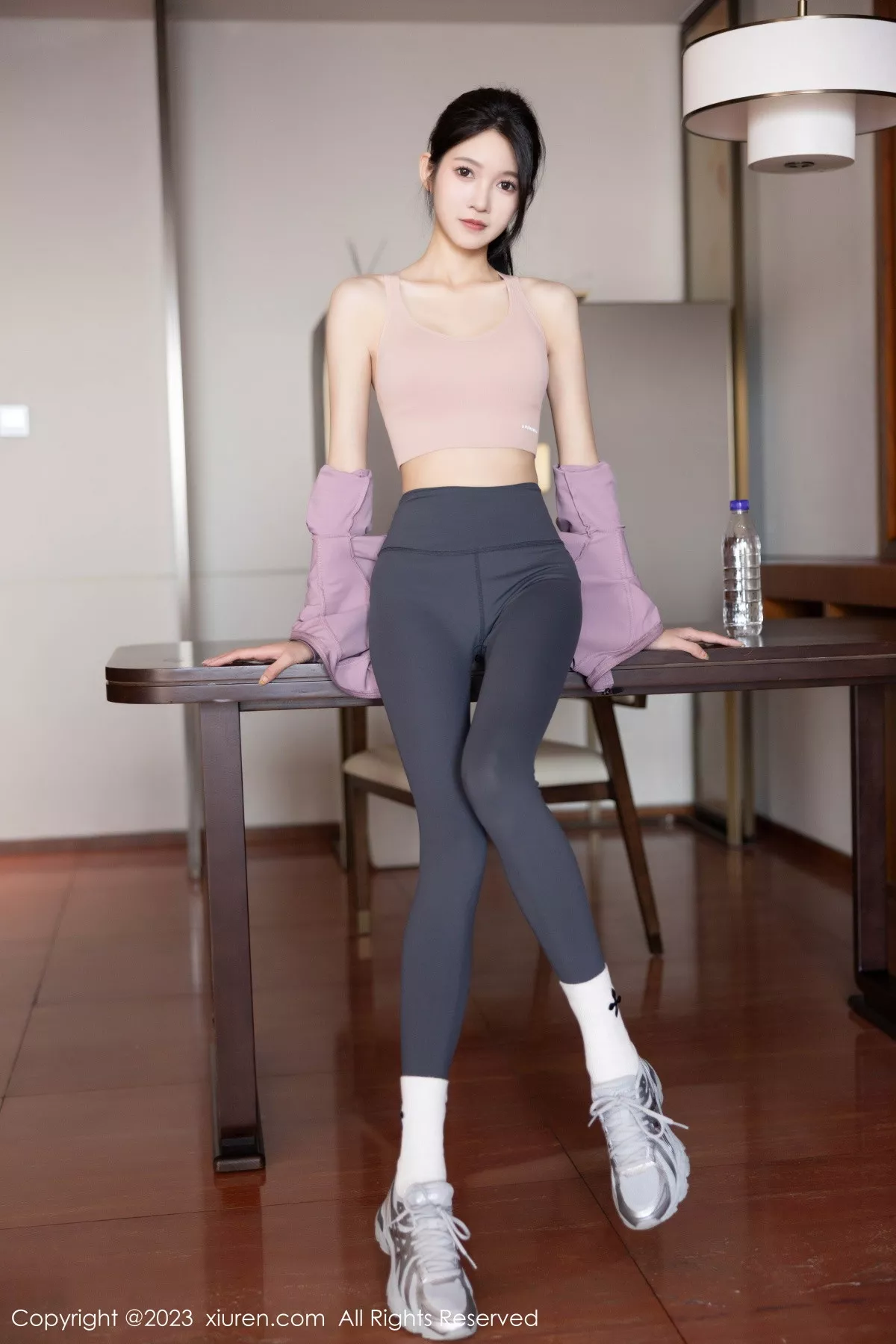 秀人集.com_[XiuRen秀人网]No.7438_模特程程程健身房紫灰色上衣配灰色运动裤秀曼妙身姿诱惑写真84P