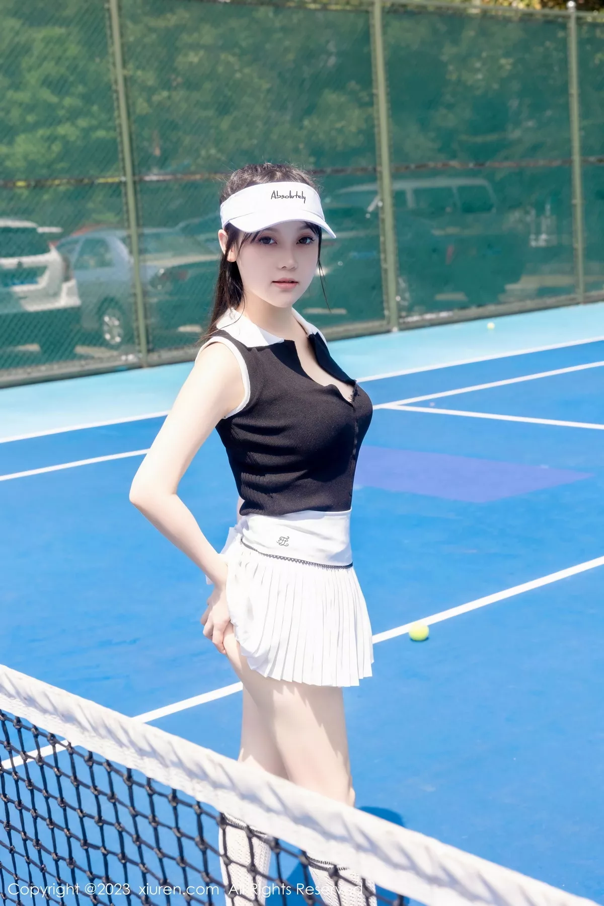 秀人集.com_[XiuRen秀人网]No.7467_模特豆瓣酱性感白色短裙网球运动服饰秀翘臀美腿撩人诱惑写真80P