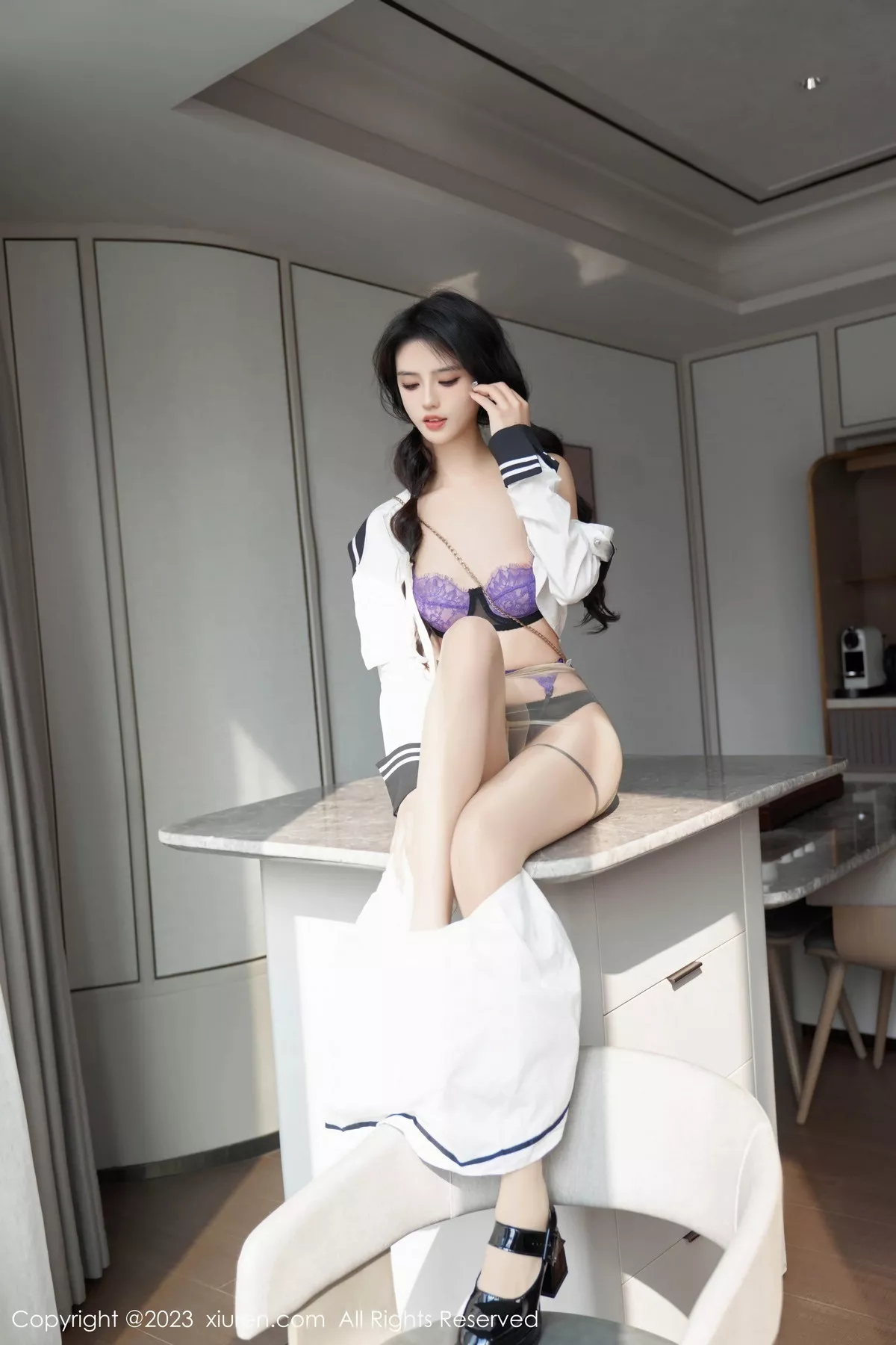 秀人集.com_[XiuRen秀人网]No.7526_模特浅浅Danny性感紫色蕾丝内衣配原色丝袜秀曼妙身姿诱惑写真92P