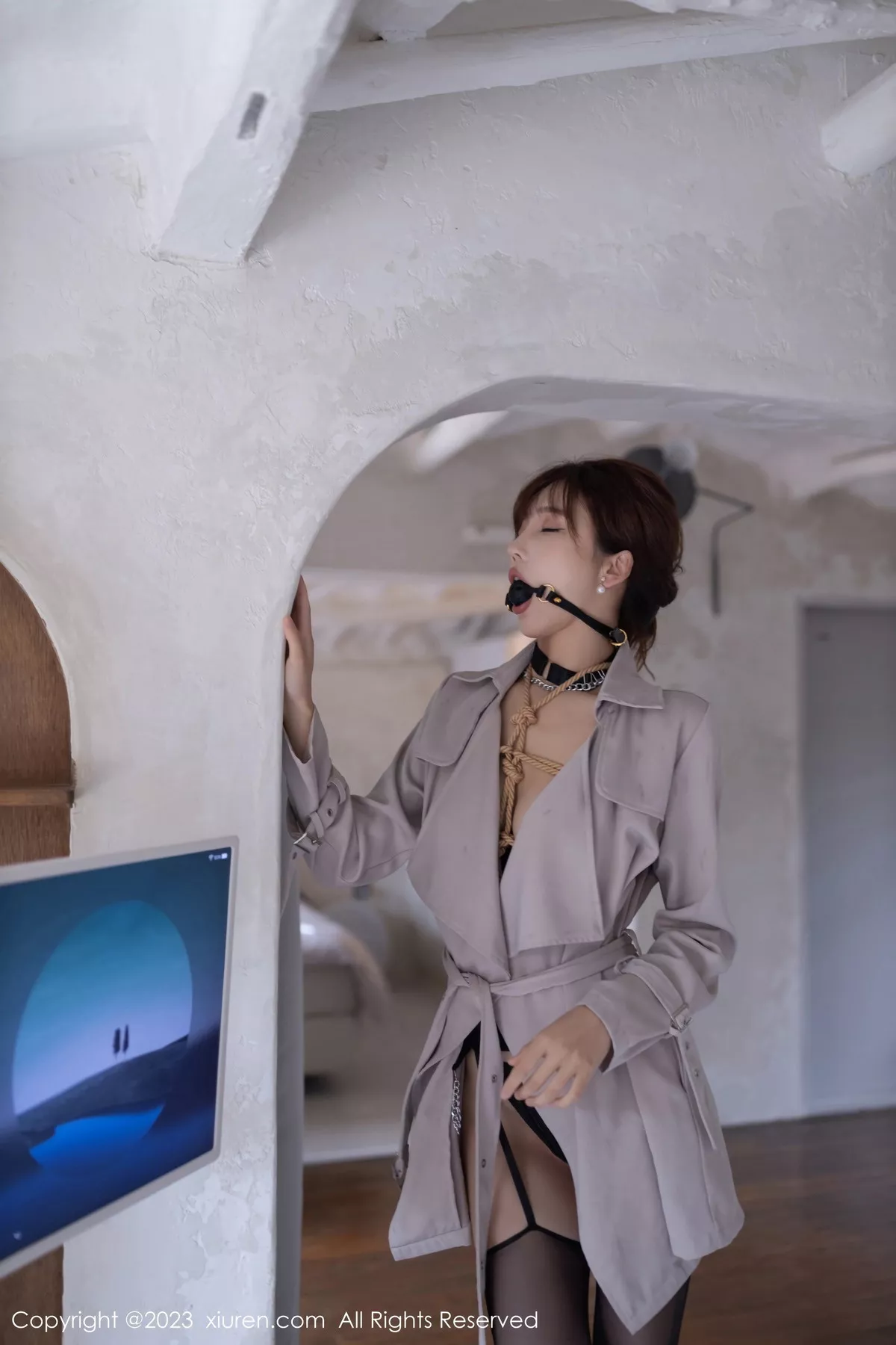 秀人集.com_[XiuRen秀人网]No.7538_模特陆萱萱情趣捆绑主题黑色情趣服饰配黑丝吊袜撩人诱惑写真79P