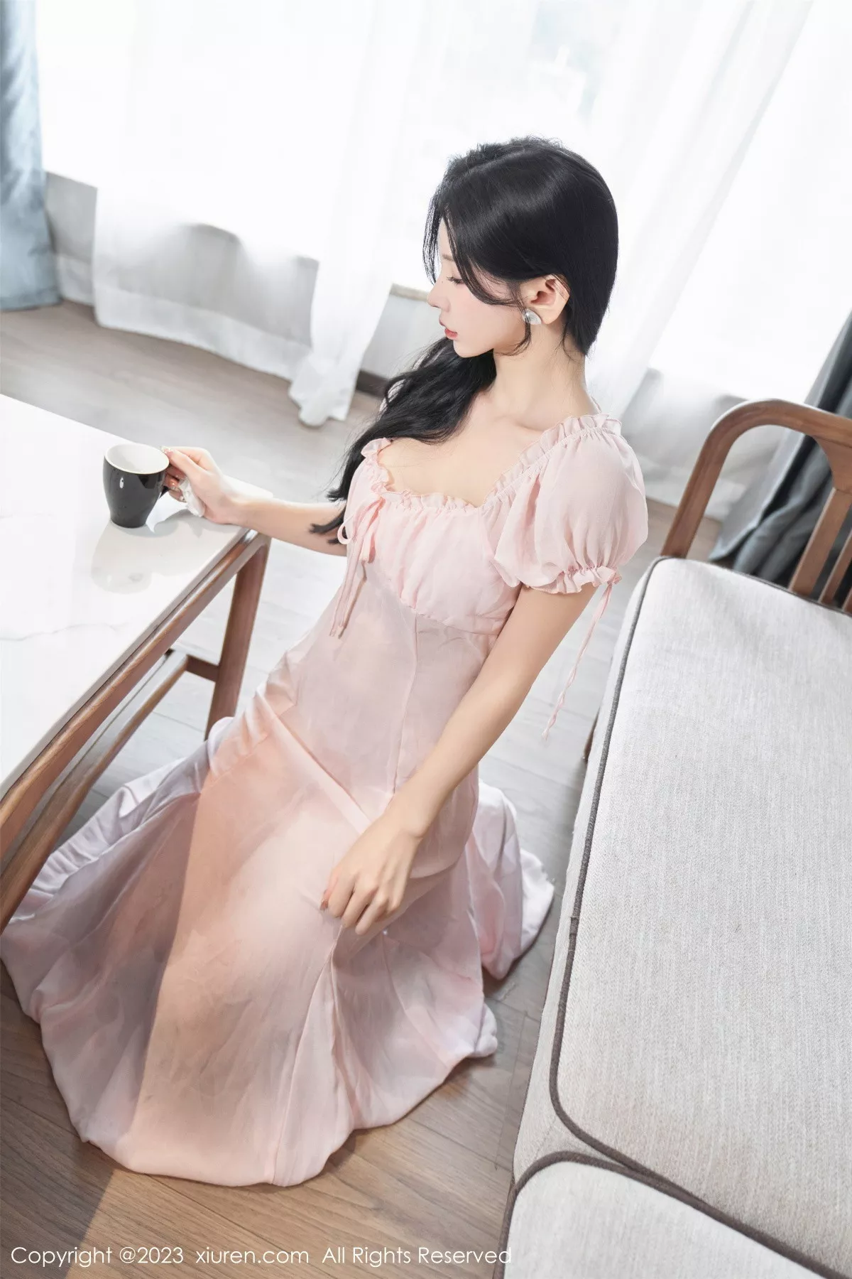 秀人集.com_[XiuRen秀人网]No.7615_女神周于希Sally私房性感粉色薄纱长裙透视秀惹火身材诱惑写真120P