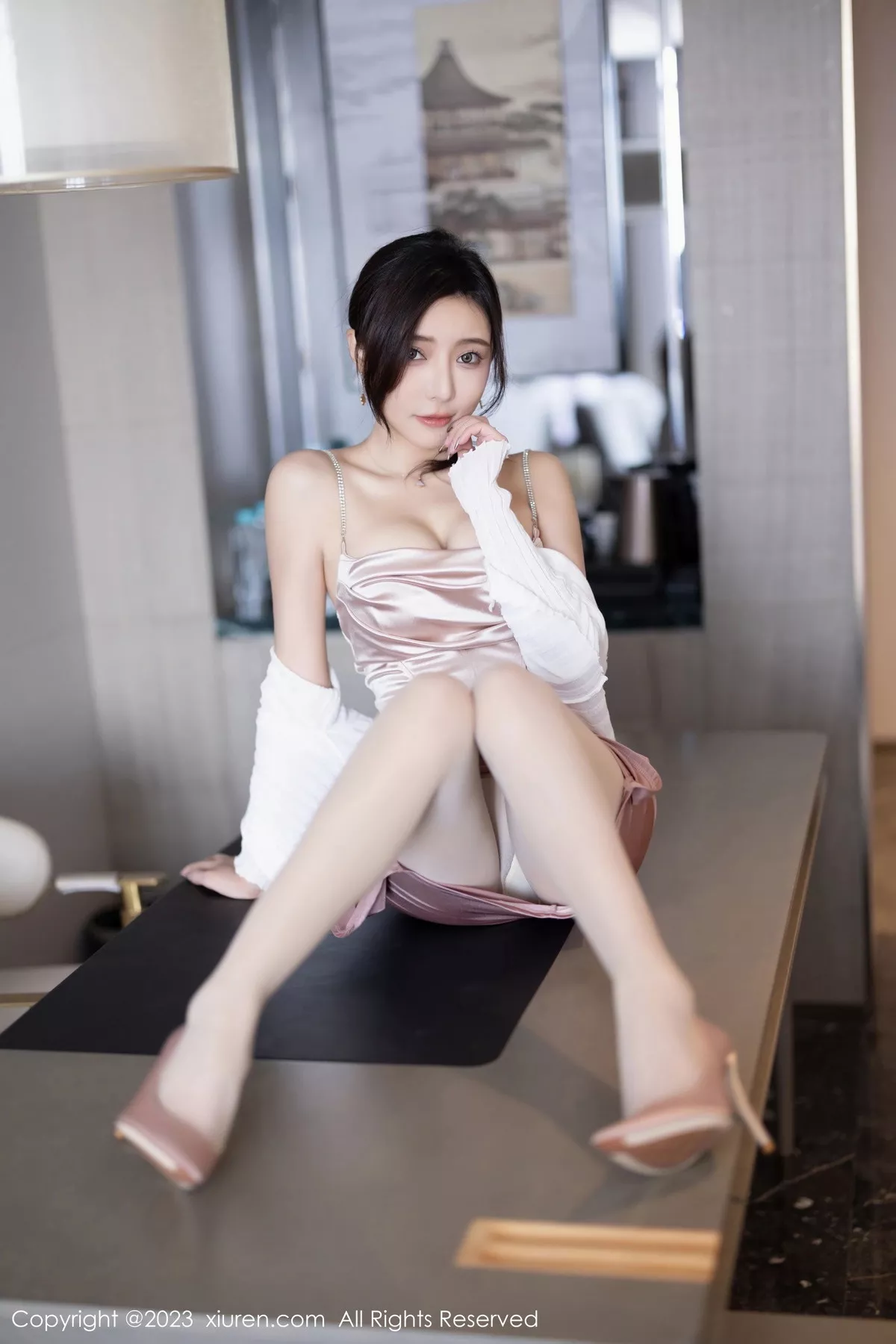 秀人集.com_[XiuRen秀人网]No.7640_女神王馨瑶yanni粉色连衣短裙+黑色情趣服秀完美身材诱惑写真88P