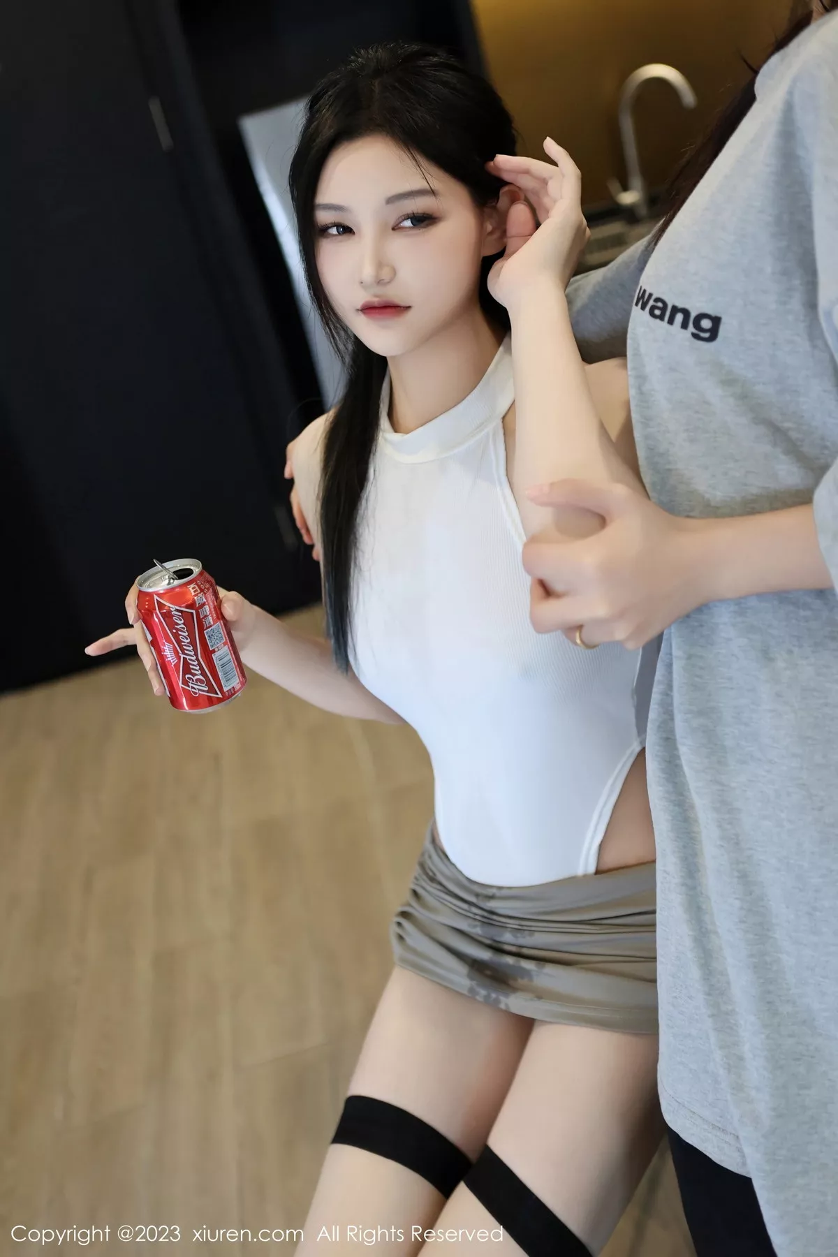 秀人集.com_[XiuRen秀人网]No.7663_新人模特大橘BBKira性感白色高叉连体衣配白丝袜完美诱惑写真78P