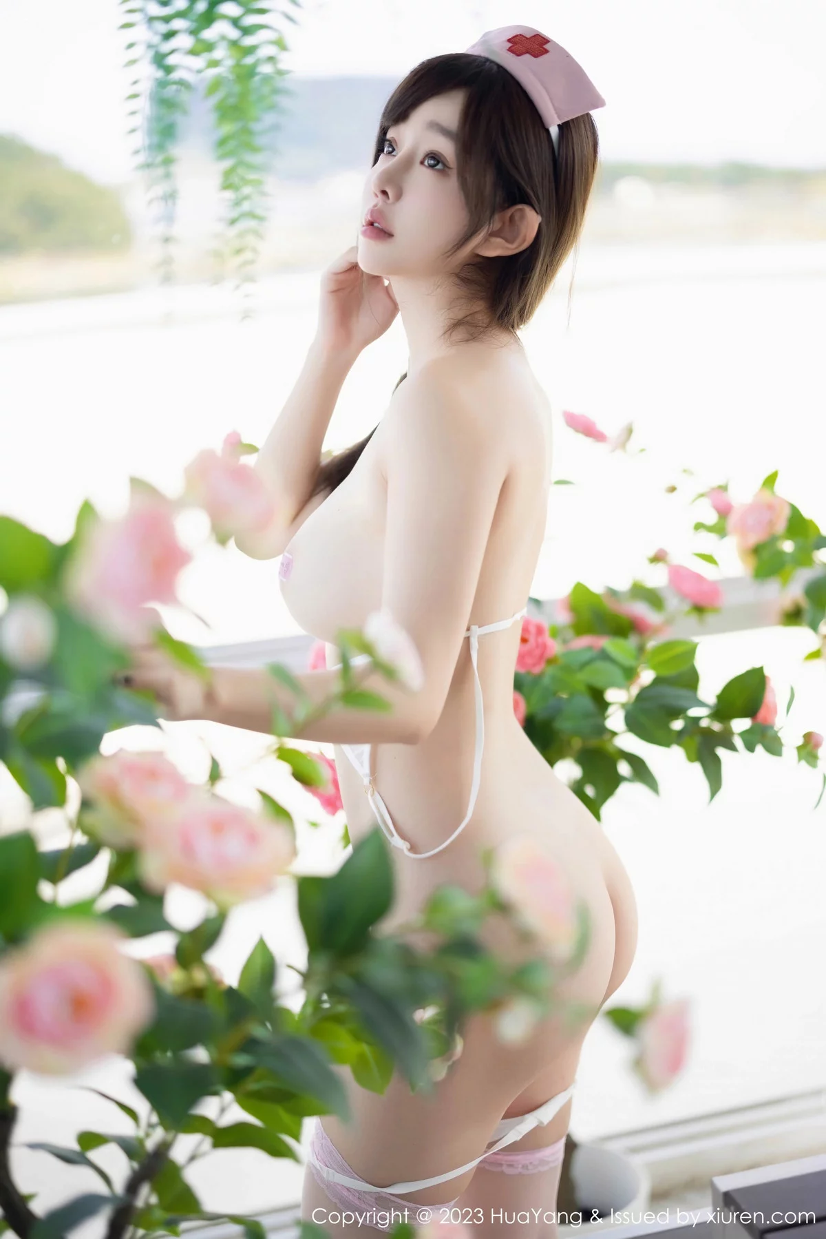 秀人集.com_[HuaYang花漾]Vol.561_女神王雨纯性感粉色情趣护士服配粉色丝袜秀惹火身材诱惑写真89P