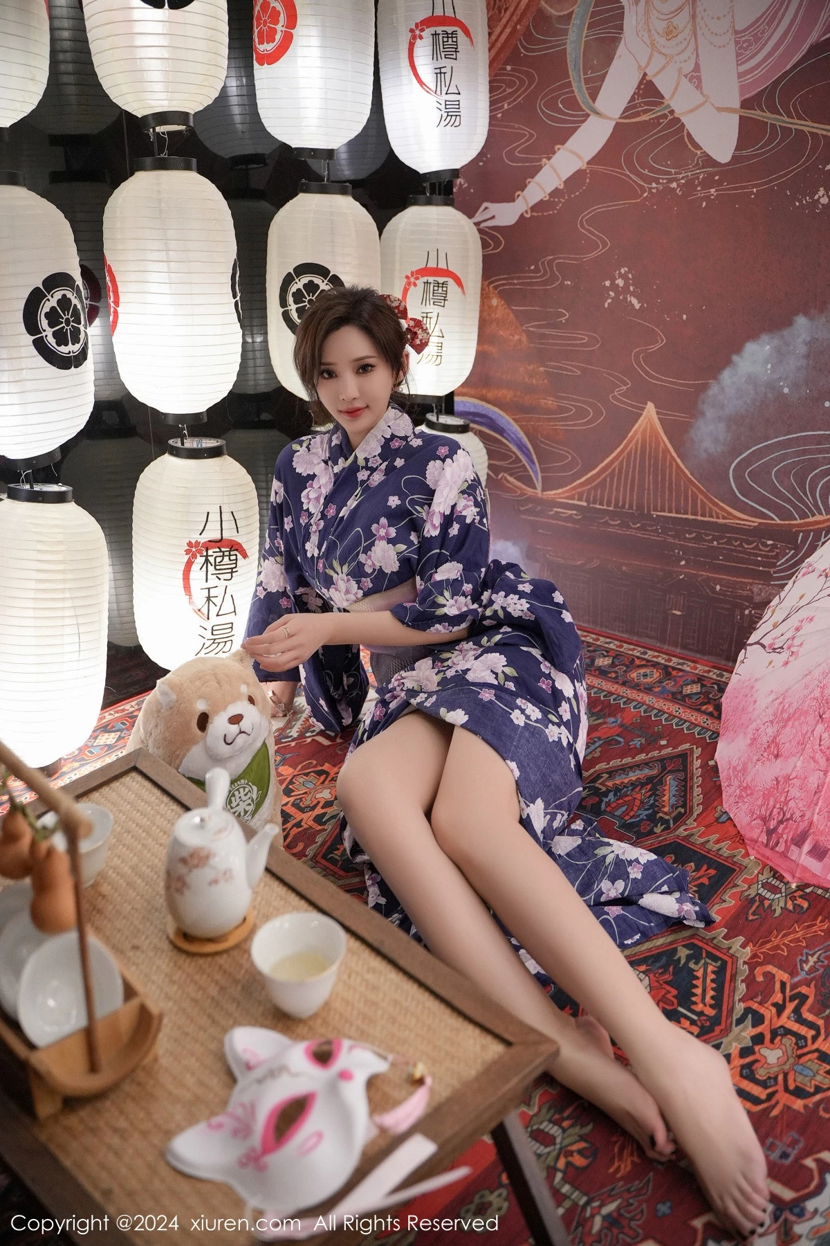 秀人集.com_[XiuRen秀人网]No.7975_女神Carol周妍希深蓝色日式和服配超薄肉丝秀丰满身材诱惑写真70P