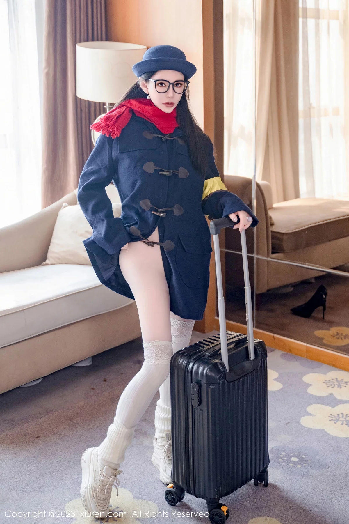 秀人集.com_[XiuRen秀人网]No.7839_新人模特悦悦姐性感JK制服露风纪内衣秀丰满身材撩人诱惑写真75P