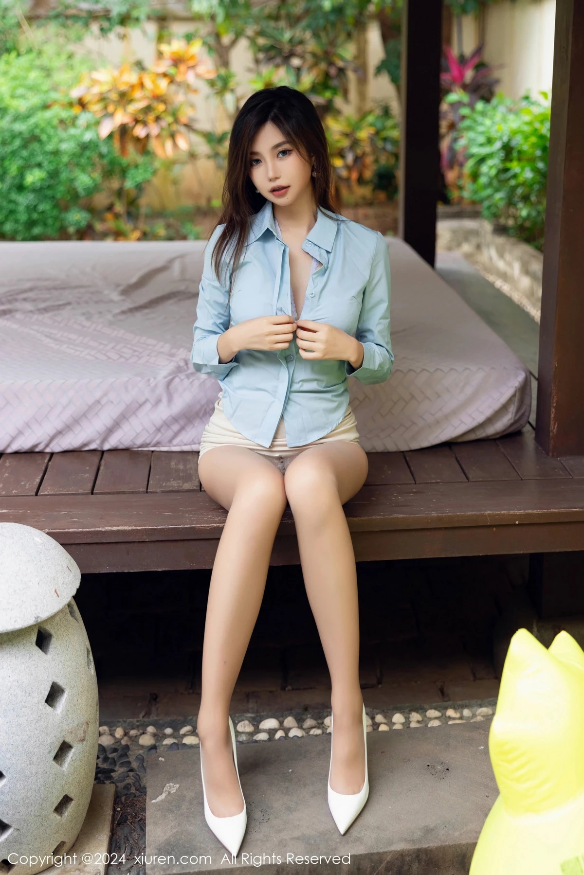 秀人集.com_[XiuRen秀人网]No.8094_女神绮里嘉ula性感白色蕾丝内衣配超薄肉丝秀曼妙身姿诱惑写真98P