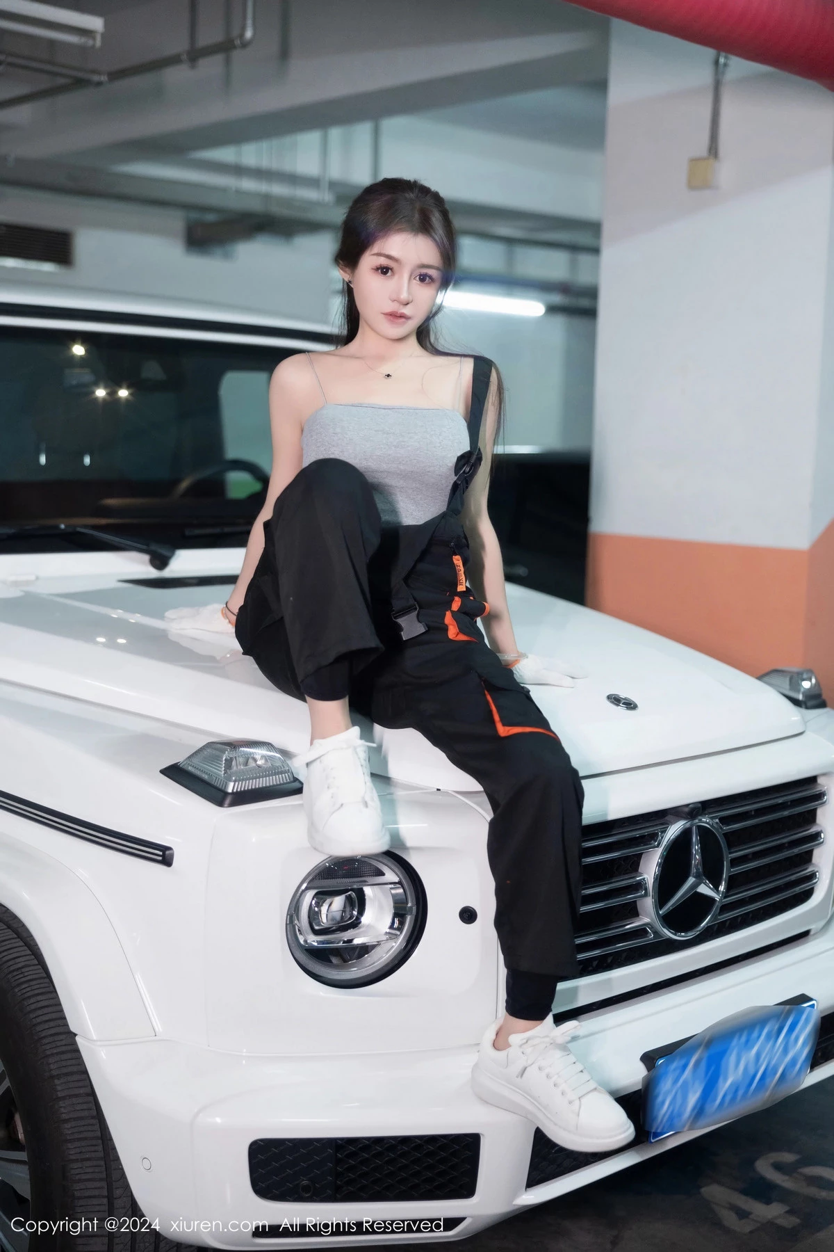 秀人集.com_[XiuRen秀人网]No.8171_模特林幼一大G场景性感黑色紧身情趣服秀翘臀美腿撩人诱惑写真80P