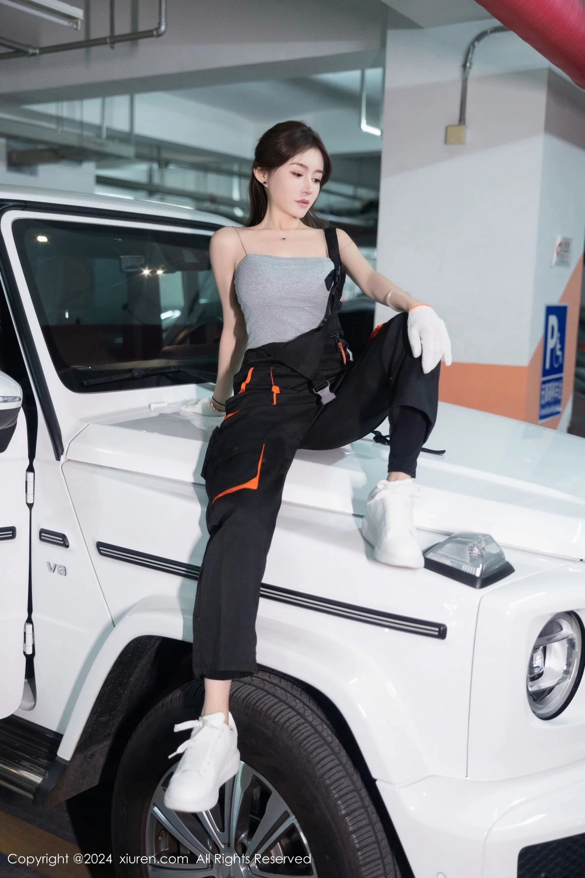 秀人集.com_[XiuRen秀人网]No.8171_模特林幼一大G场景性感黑色紧身情趣服秀翘臀美腿撩人诱惑写真80P