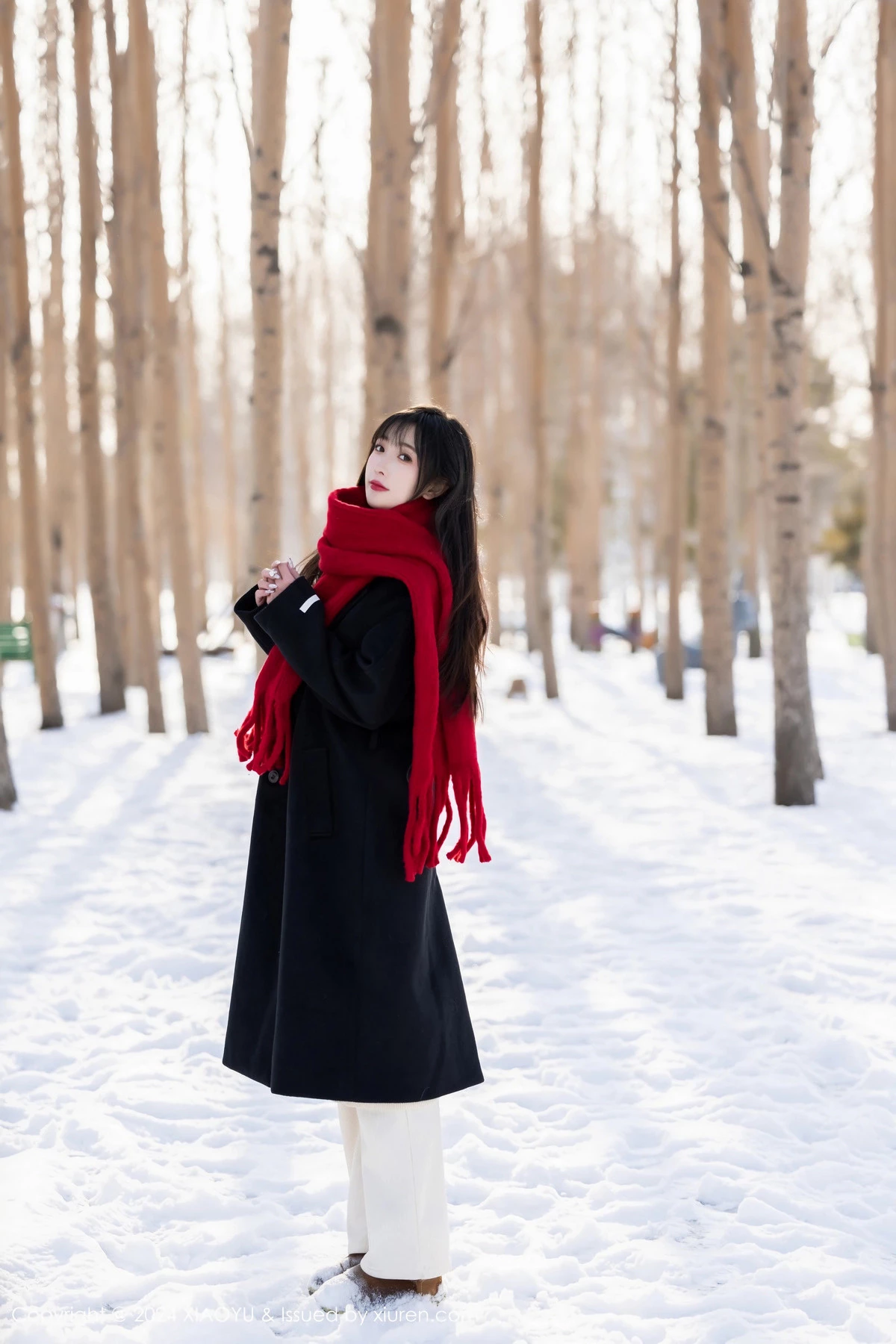 秀人集.com_[XiaoYu画语界]Vol.1215_模特林星阑性感黑色轻透内衣配黑丝吊袜秀曼妙身姿迷人诱惑写真93P