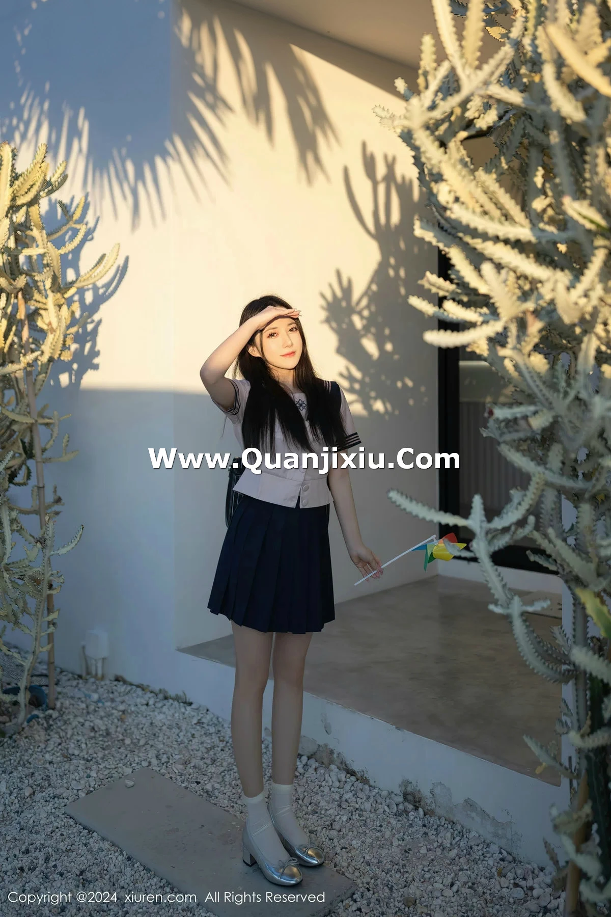 秀人集.com_[XiuRen秀人网]No.8244_模特鱼子酱Fish性感JK制服配情趣内衣秀曼妙身姿迷人诱惑写真80P