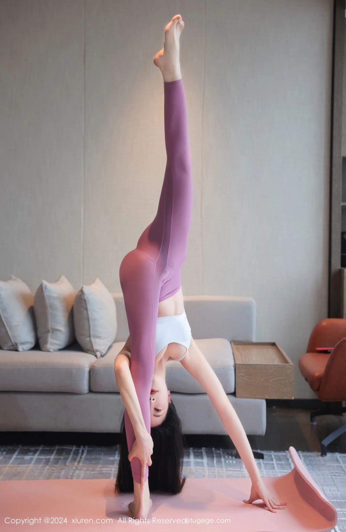 秀人集.com_[XiuRen秀人网]No.8336_新人模特清妙性感运动内衣配粉色瑜伽服紧身秀完美身材诱惑写真92P