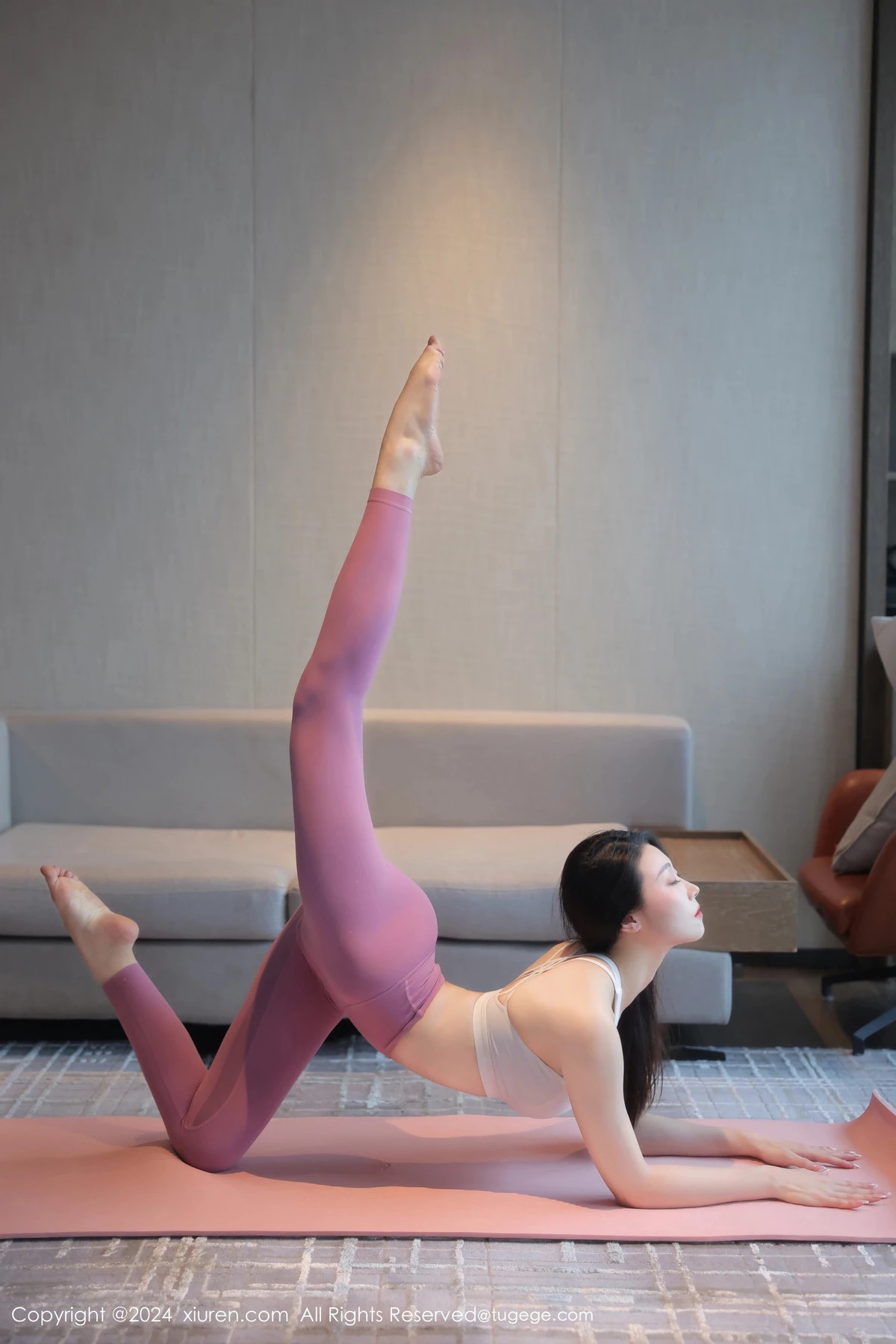 秀人集.com_[XiuRen秀人网]No.8336_新人模特清妙性感运动内衣配粉色瑜伽服紧身秀完美身材诱惑写真92P