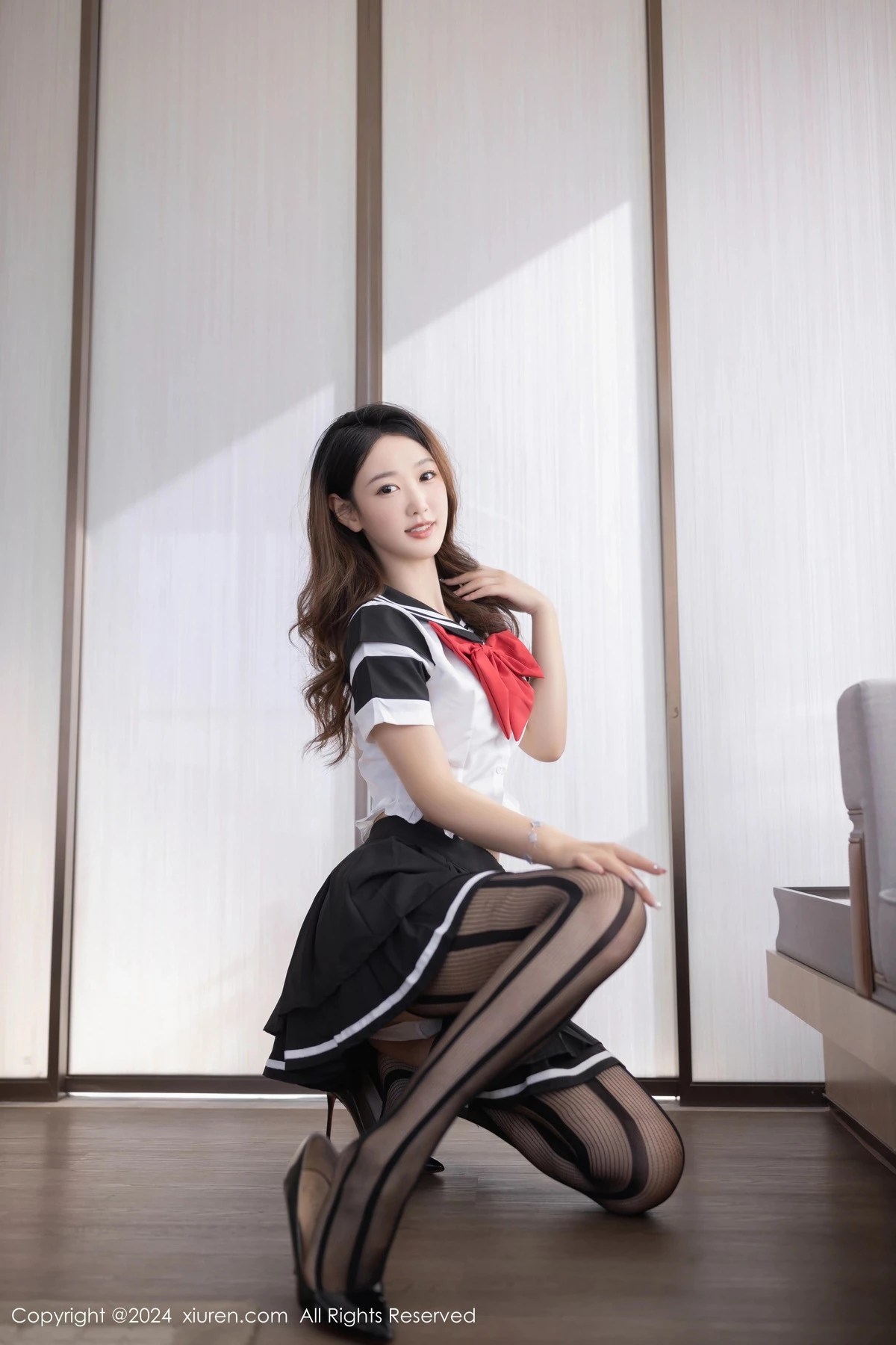 秀人集.com_[XiuRen秀人网]No.8287_模特唐安琪私房性感白色内衣配黑丝吊袜秀曼妙身姿惹火诱惑写真80P