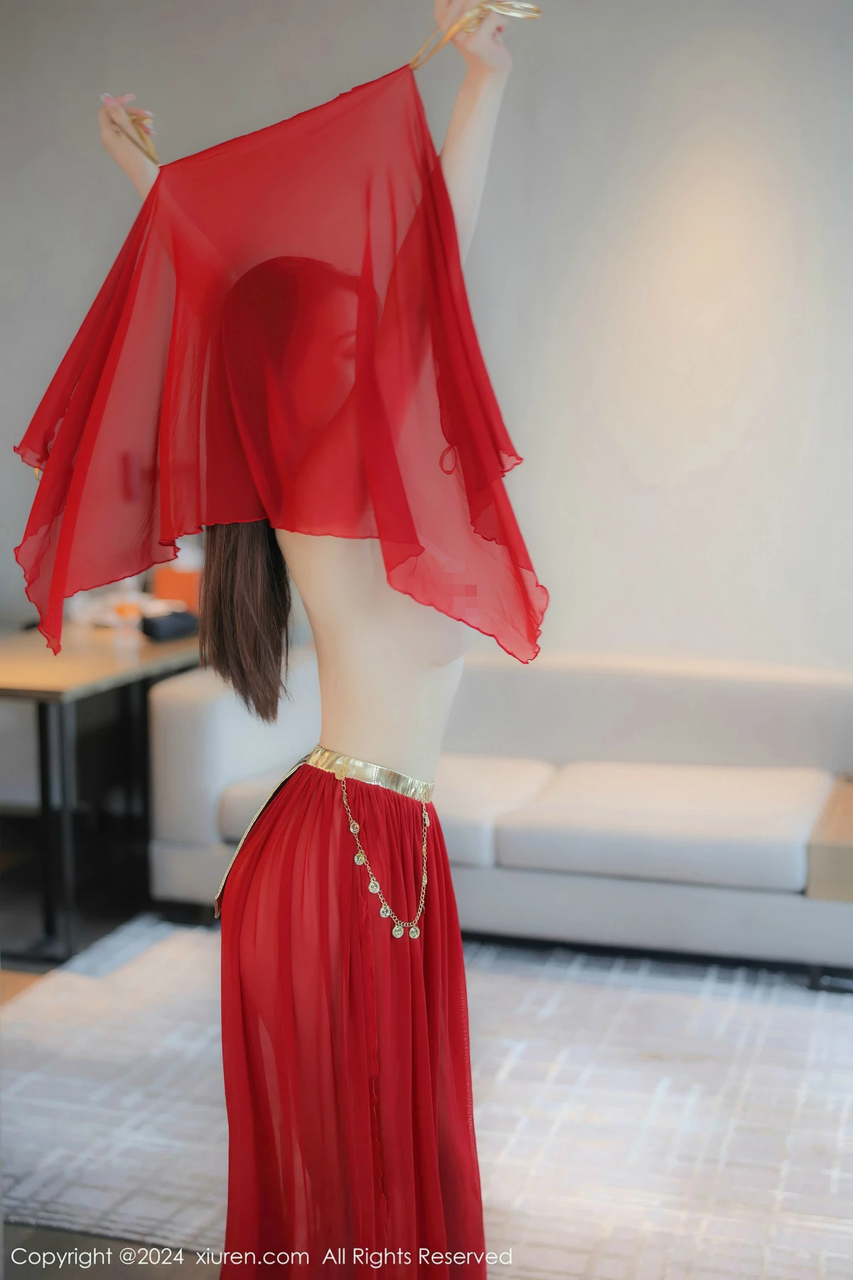 秀人集.com_[XiuRen秀人网]No.8420_模特清妙异域舞娘装扮性感红色舞裙秀曼妙身姿修长美腿迷人写真93P