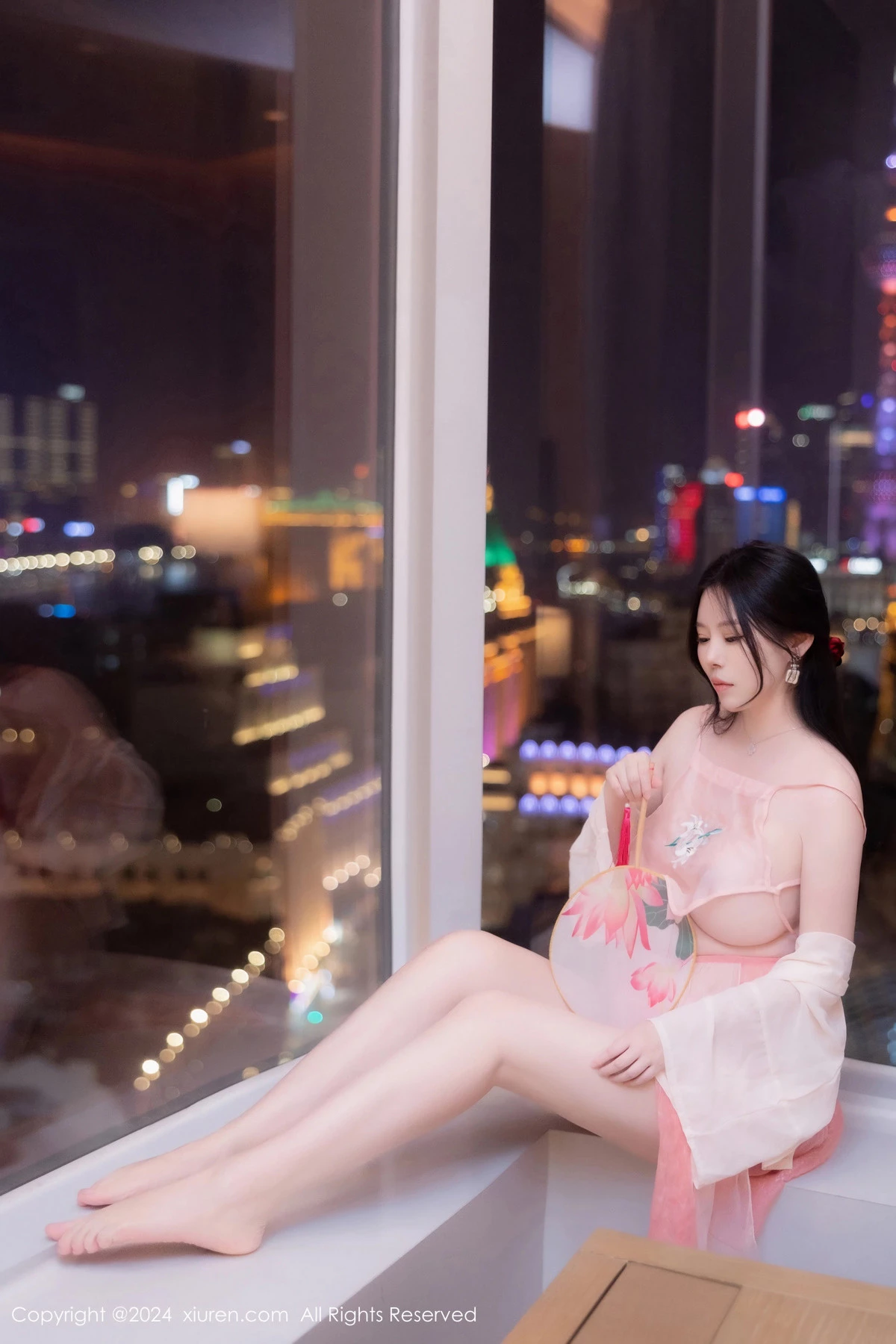 秀人集.com_[XiuRen秀人网]No.8503_模特白茹雪私房性感粉色薄纱古装服饰秀丰腴身材撩人诱惑写真73P