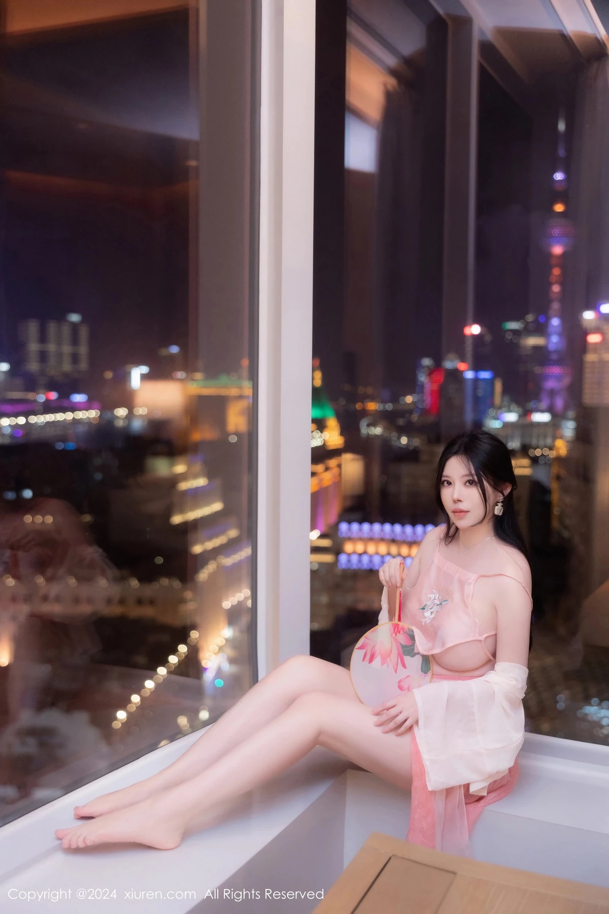 秀人集.com_[XiuRen秀人网]No.8503_模特白茹雪私房性感粉色薄纱古装服饰秀丰腴身材撩人诱惑写真73P