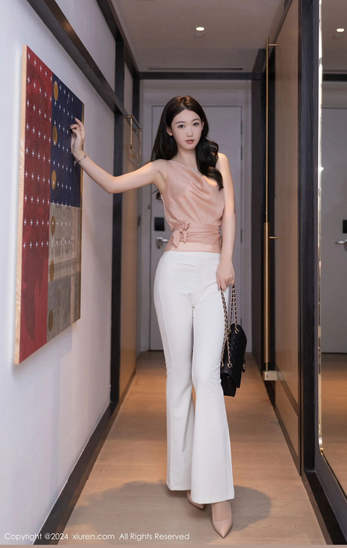 秀人集.com_[XiuRen秀人网]No.8714_模特唐安琪性感蓝白色内衣配开档肉丝秀曼妙身姿迷人诱惑写真81P