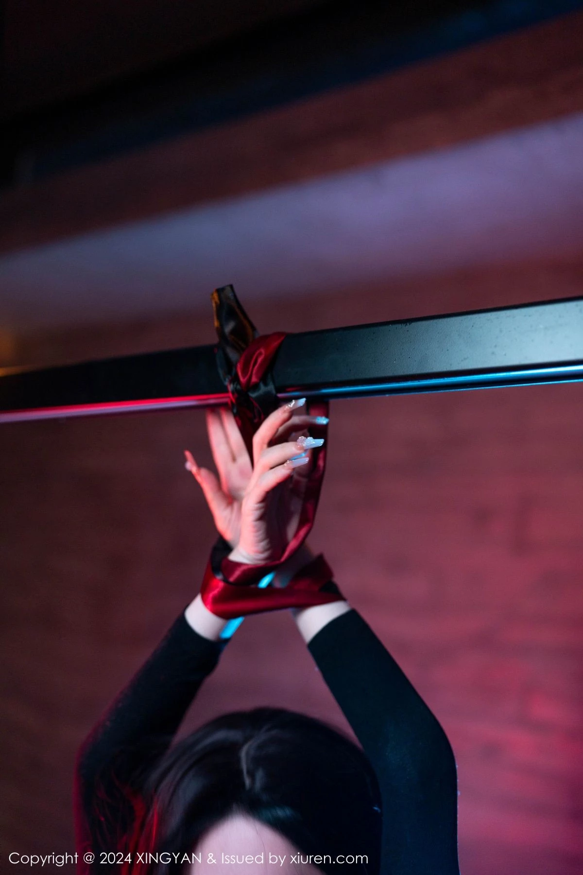 秀人集.com_[XINGYAN星颜社]VOL.248_模特潘思沁性感黑色轻透网纱连体衣秀巨乳肥臀惹火诱惑写真81P