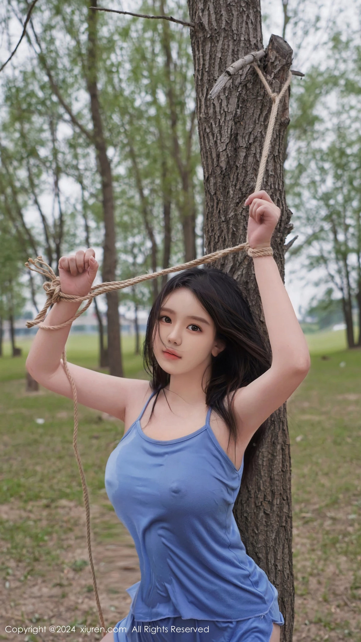 秀人集.com_[XiuRen秀人网]No.8777_模特小薯条nienie性感浅红色泳装+浅蓝色吊带秀曼妙身姿诱惑写真73P