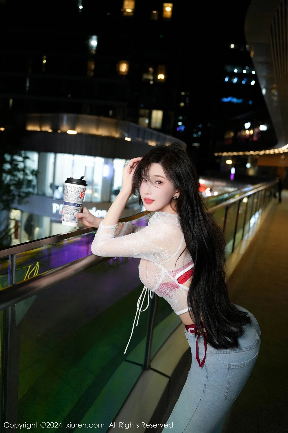 秀人集.com_[XiuRen秀人网]No.8846_女神Carol周妍希X性感红色内衣配黑丝吊袜秀完美身材诱惑写真58P