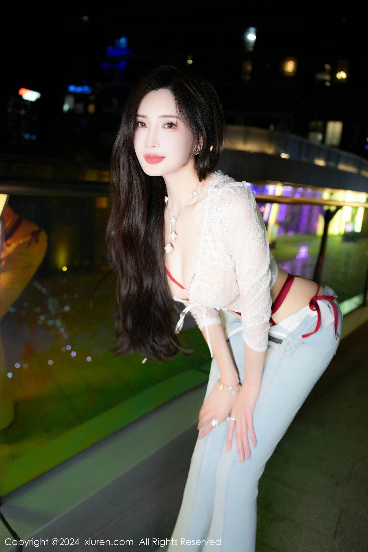 秀人集.com_[XiuRen秀人网]No.8846_女神Carol周妍希X性感红色内衣配黑丝吊袜秀完美身材诱惑写真58P