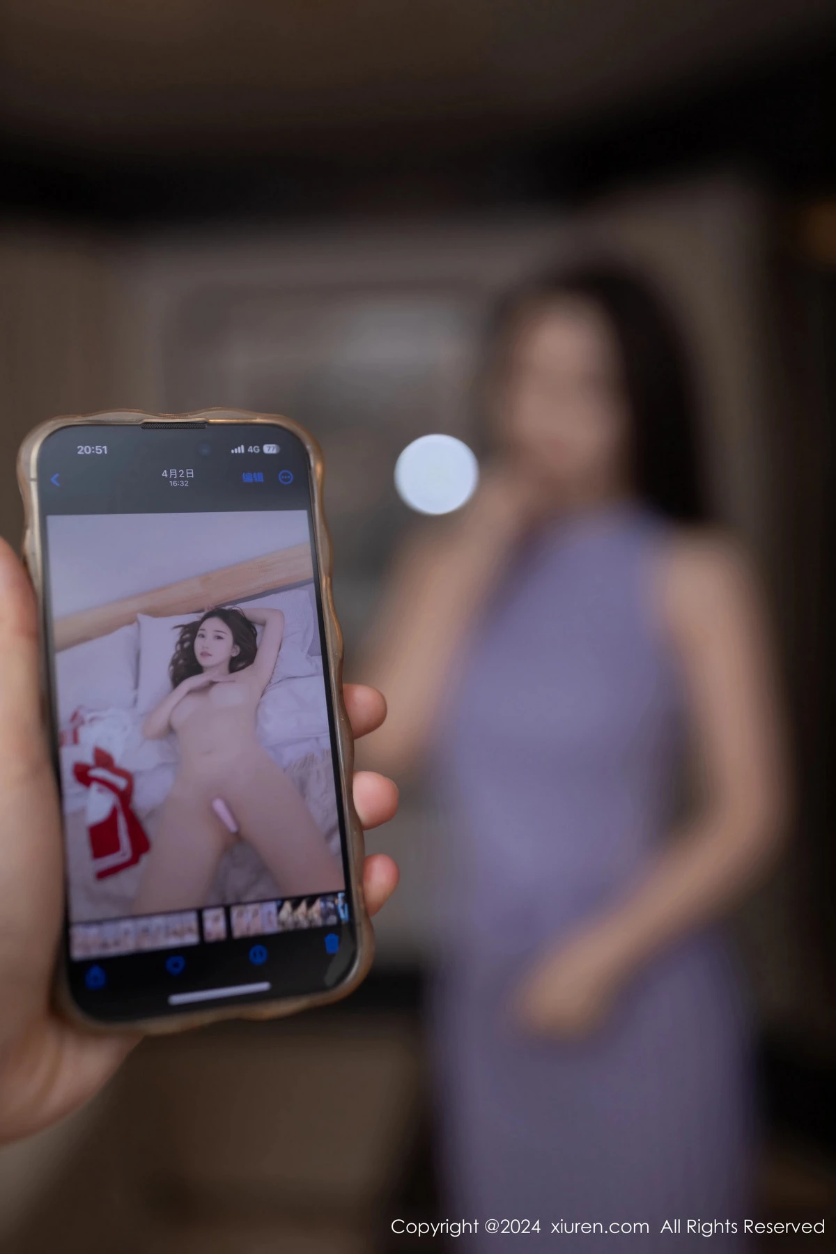 秀人集.com_[XiuRen秀人网]No.8725_模特杏子Yada性感紫色短裙露白色蕾丝内衣秀曼妙身姿诱惑写真82P