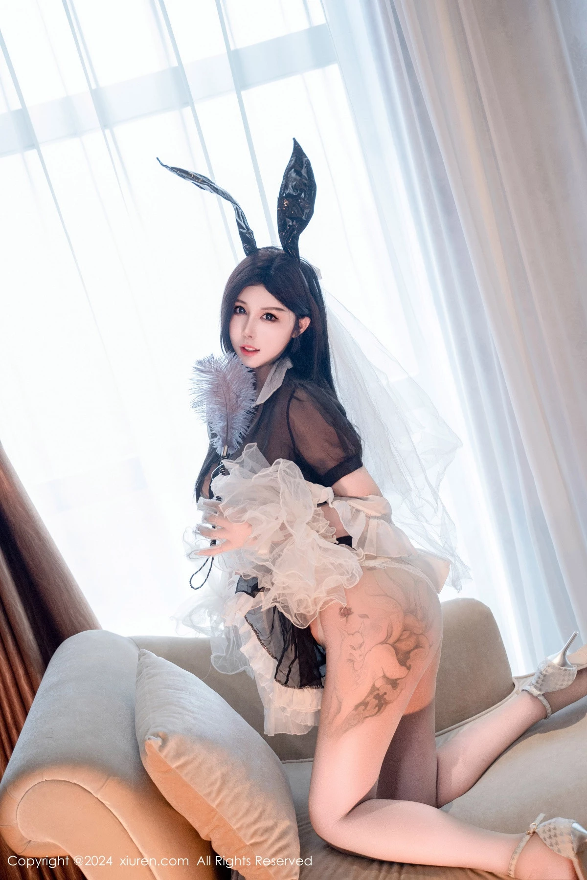 秀人集.com_[XiuRen秀人网]No.9010_模特陈芊儿私房性感兔女郎装扮黑色薄纱秀丰满身材惹火诱惑写真81P