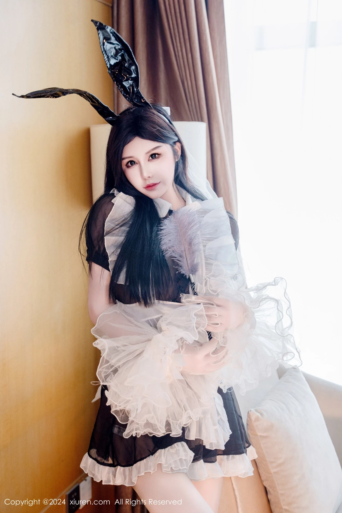 秀人集.com_[XiuRen秀人网]No.9010_模特陈芊儿私房性感兔女郎装扮黑色薄纱秀丰满身材惹火诱惑写真81P